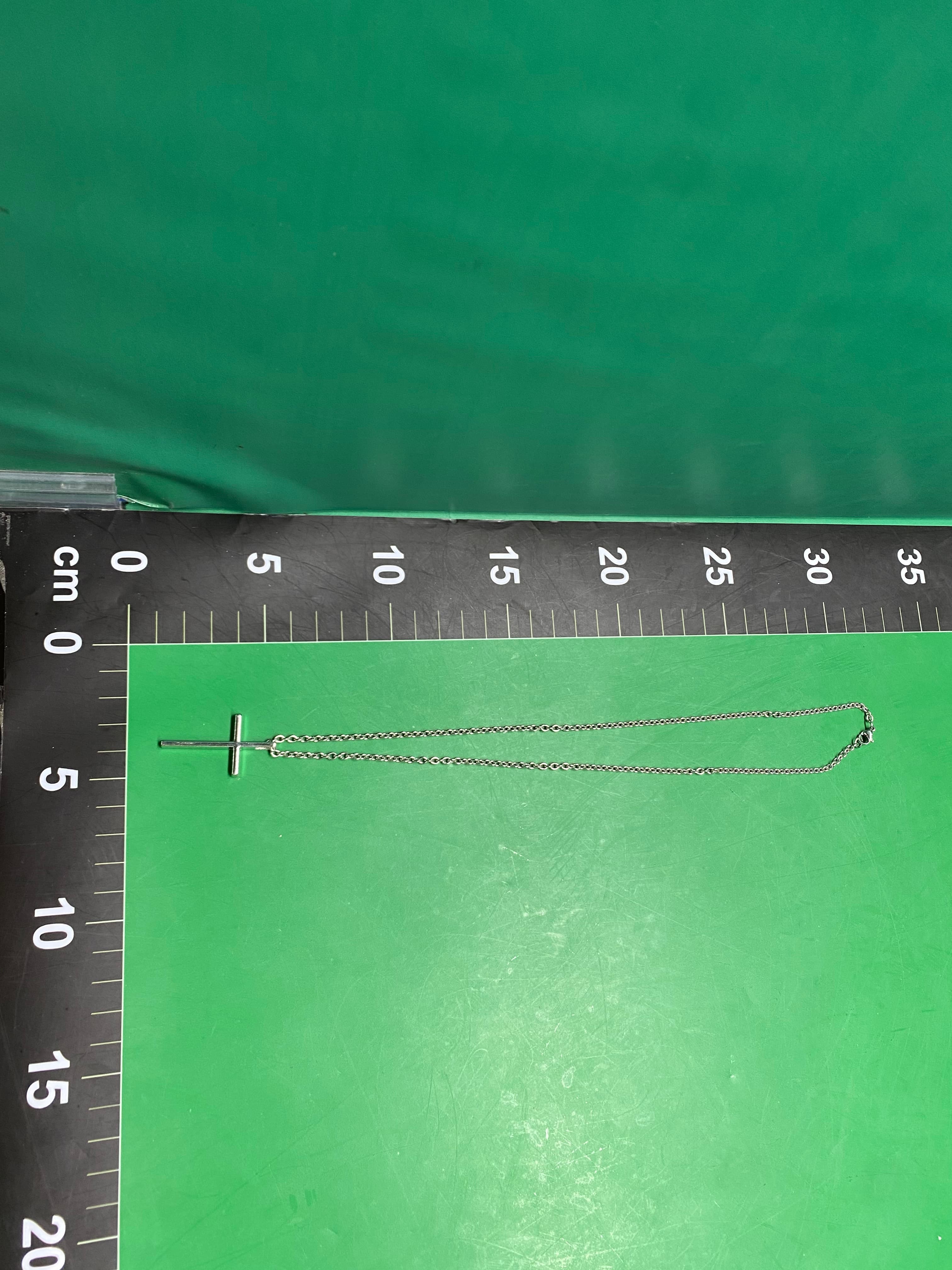 十字架项链男钛钢不掉色高级感百搭个性设计夏季配饰女潮简约饰品 — foto QC 1