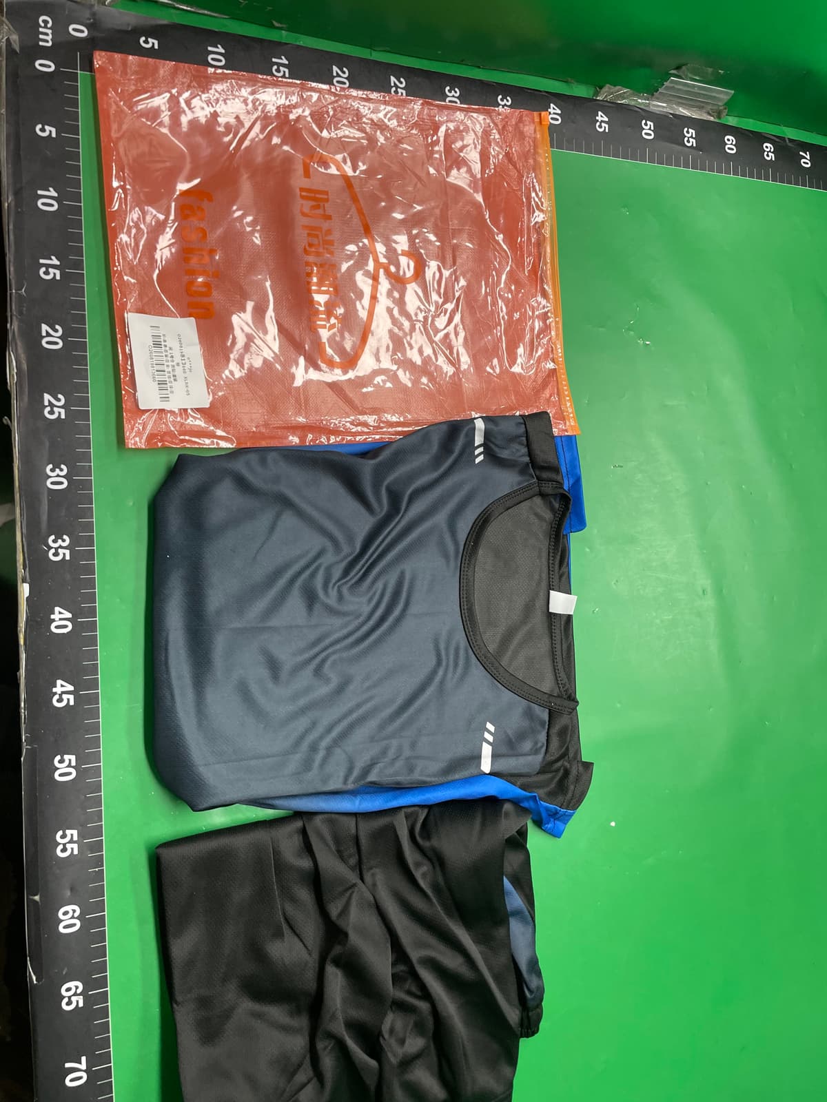 运动套装男士夏季冰丝速干衣健身t恤跑步短袖短裤训练服跨境批发 — foto QC 1
