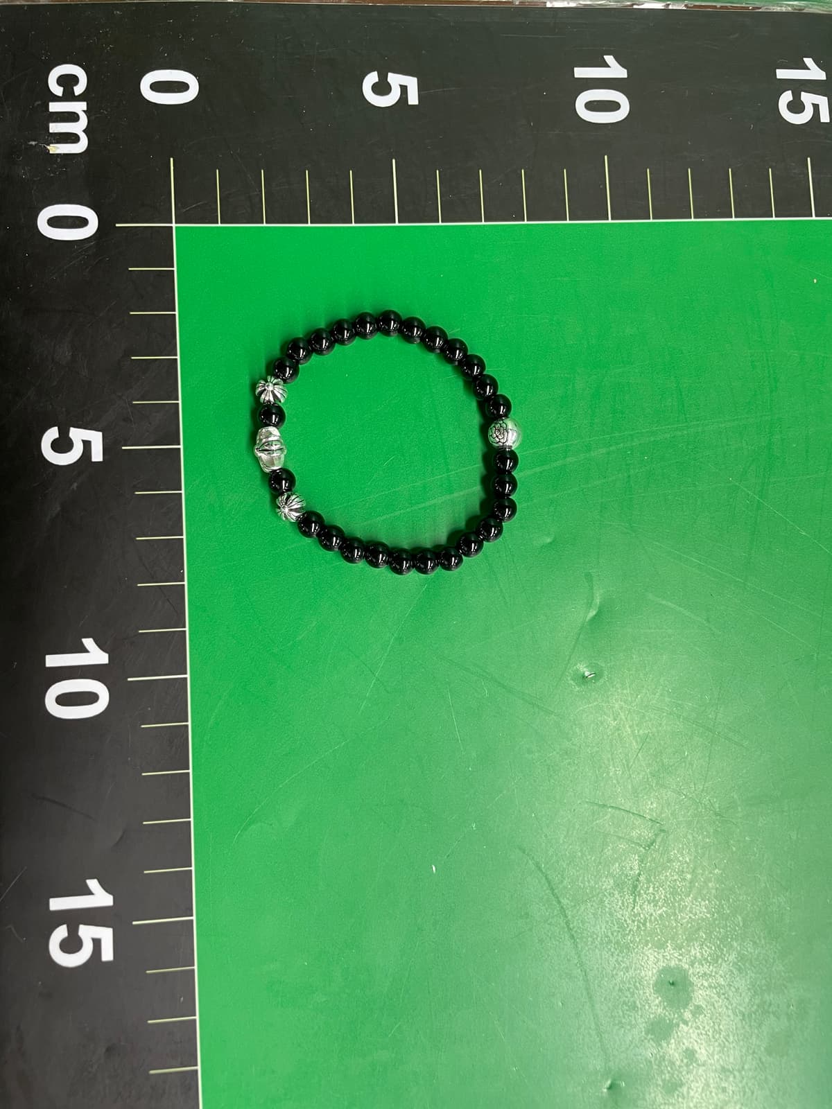 做旧手串手链十字花串珠情侣平安转运手串天然石手绳 — miniatura QC 6