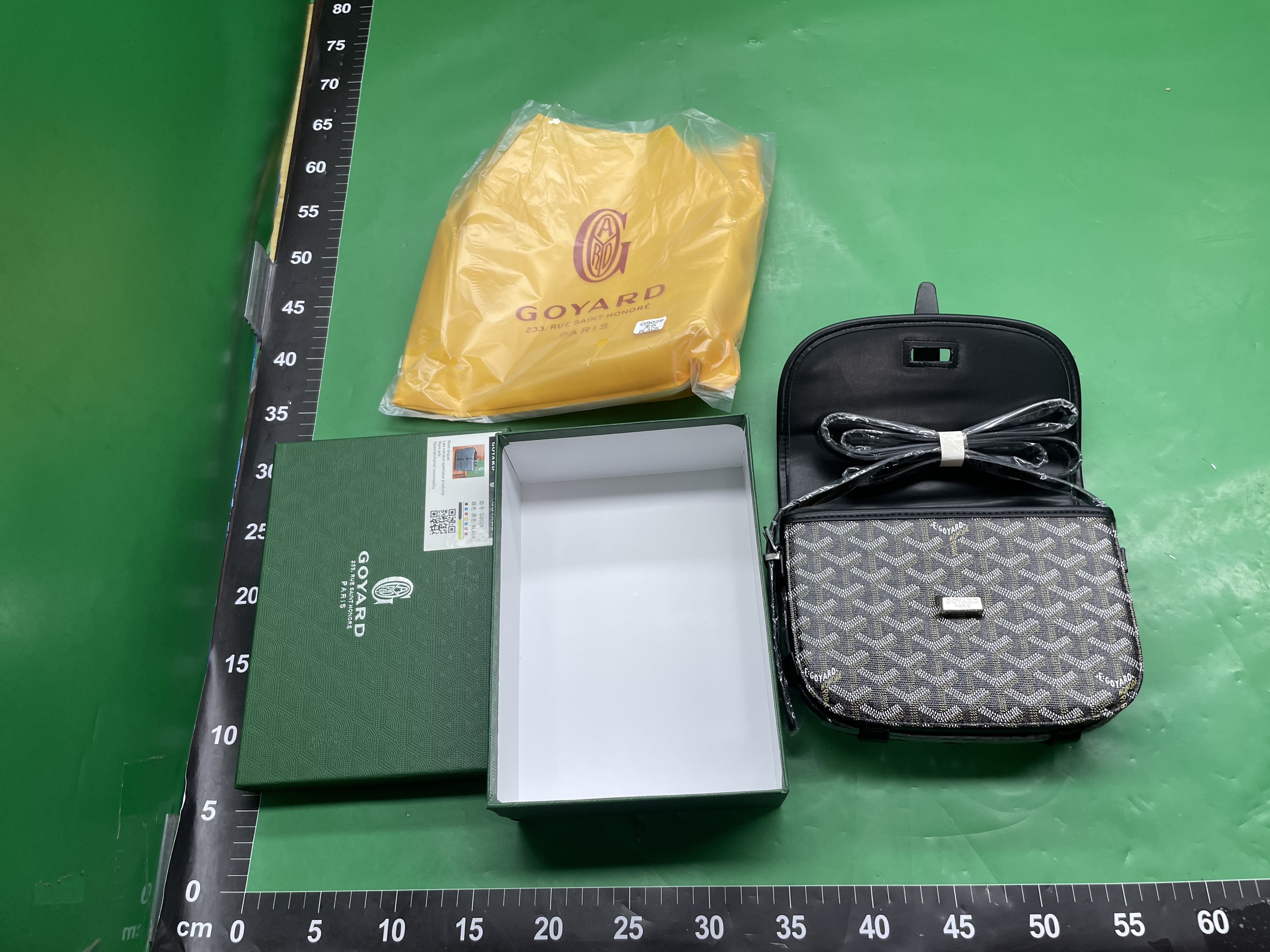 戈雅狗牙马鞍包时尚印花斜挎包单肩翻盖百搭男女通用戈雅邮差包 — miniatura QC 4