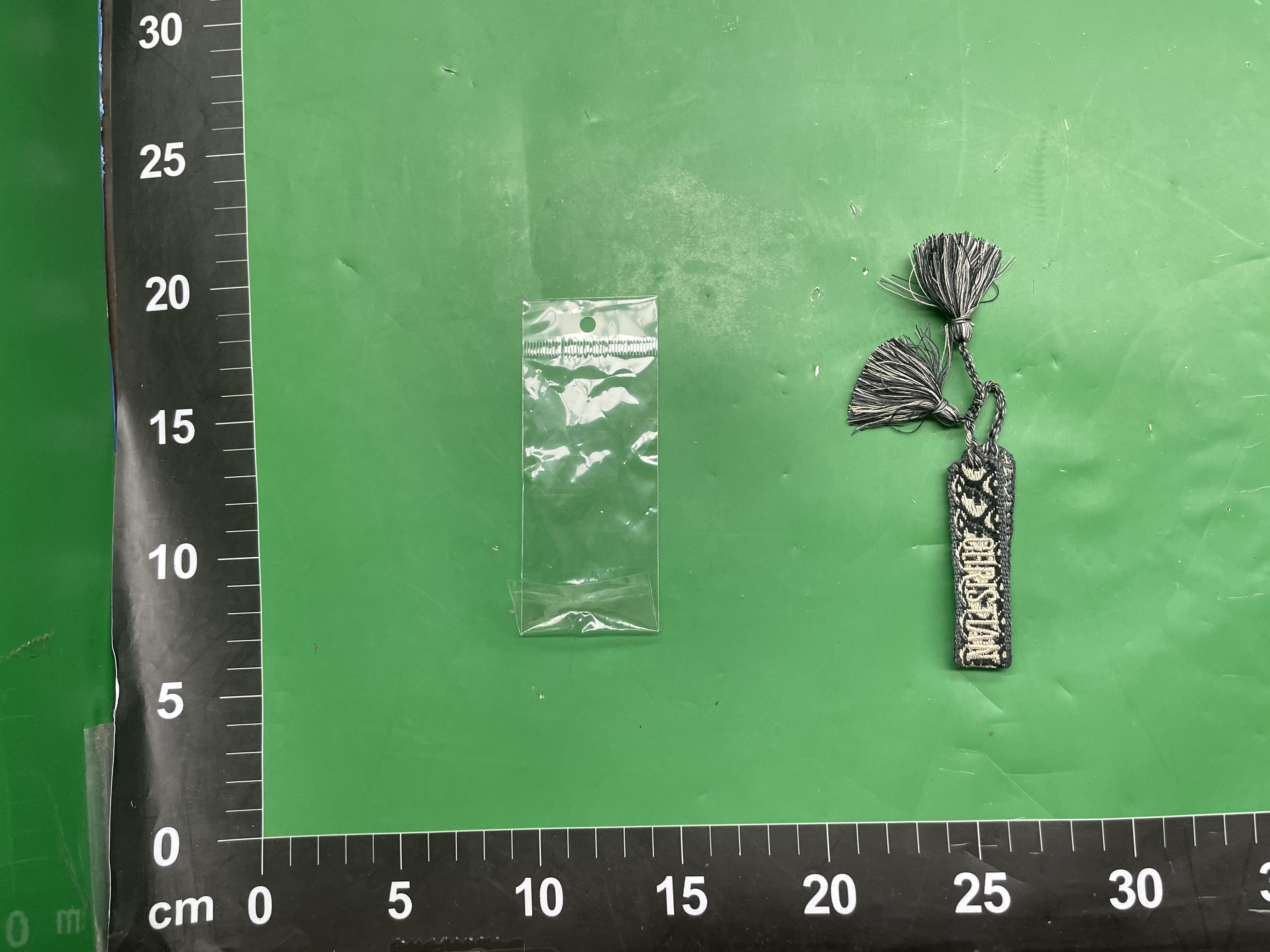 英文D波西米亚民族风手链字母编织手绳网红街拍同款手工刺绣链 — miniatura QC 6
