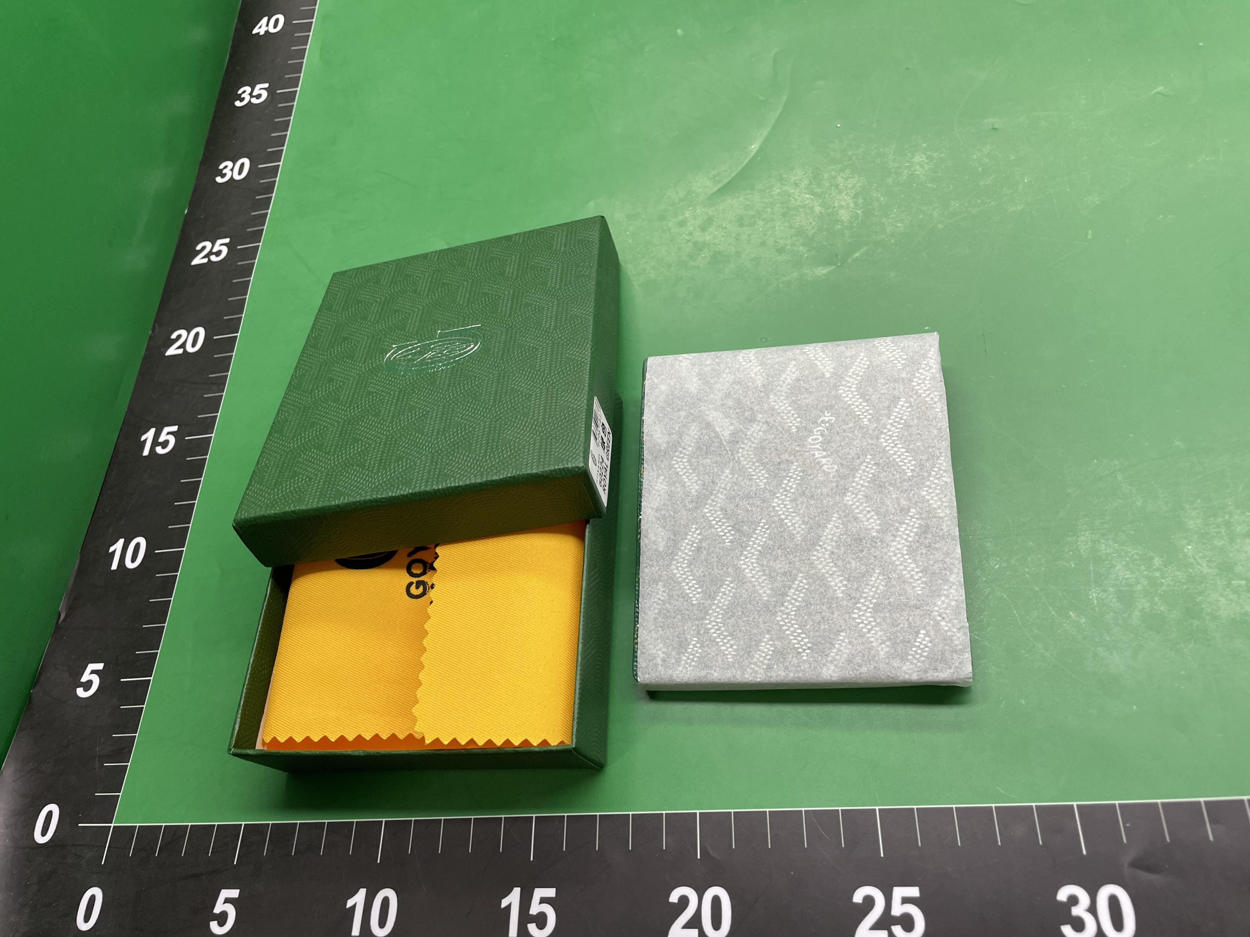 戈雅goyard钱包印花短款折叠卡包真皮卡夹名片夹零钱包男女同款包 — miniatura QC 2