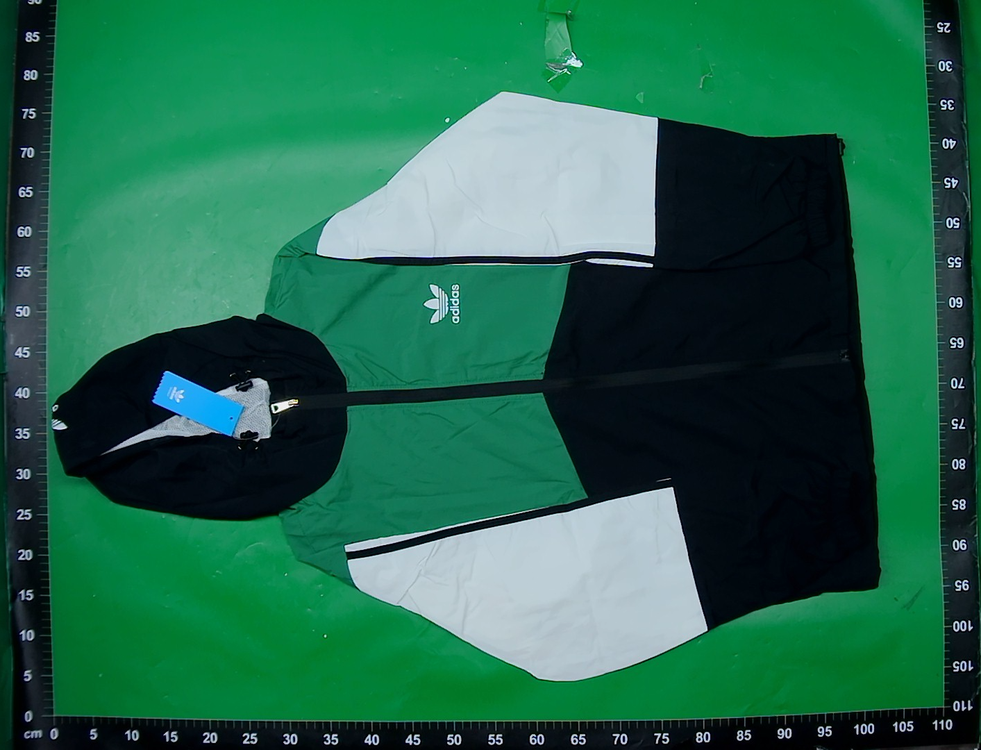 2025春季新款三条杠连帽运动服男女同款宽松休闲三叶草夹克男外套 — miniatura QC 3