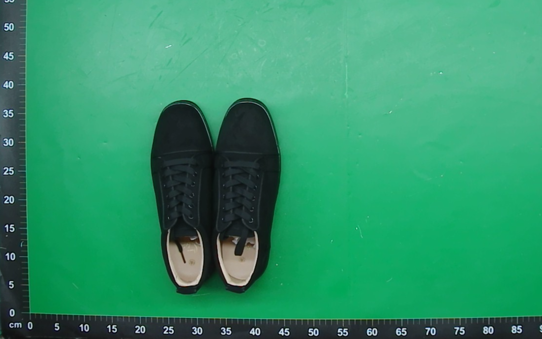 LTTL电绣男鞋黑色刺绣低帮柳钉平底休闲鞋月牙鞋厚底 — miniatura QC 2