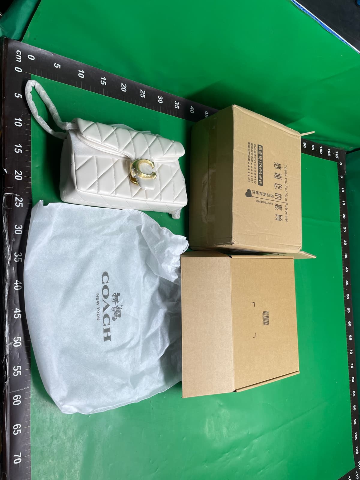 蔻家新款小羊皮Tabby酒神包小香风菱格单肩腋下包斜挎包链条包 — miniatura QC 4