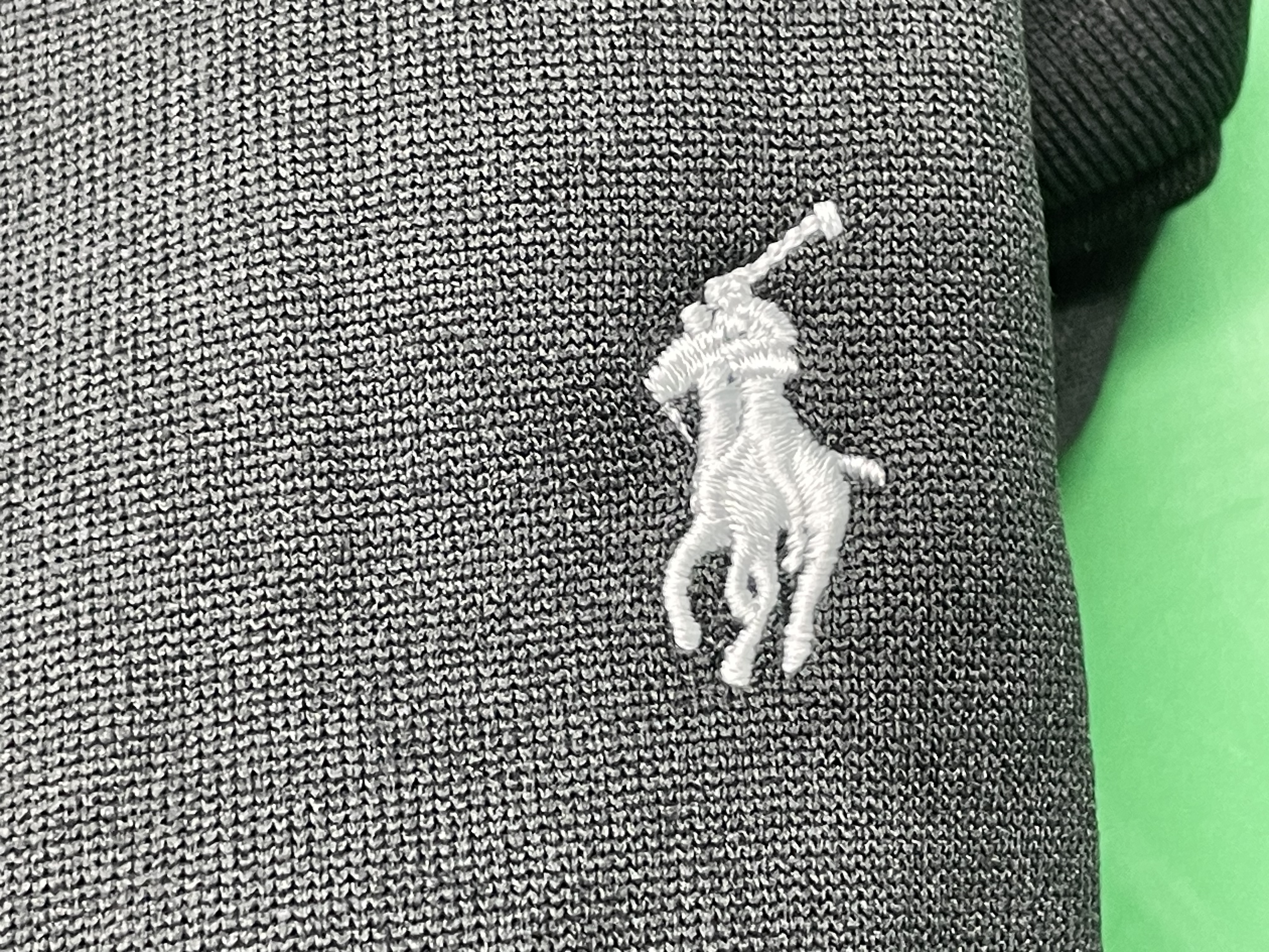 RL百搭春秋男薄款大码连帽开衫纯色拉链卫衣Polo小马刺绣外套休闲 — miniatura QC 6