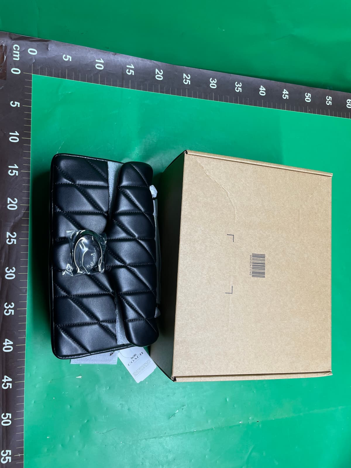 蔻家新款小羊皮Tabby酒神包小香风菱格单肩腋下包斜挎包链条包 — miniatura QC 2