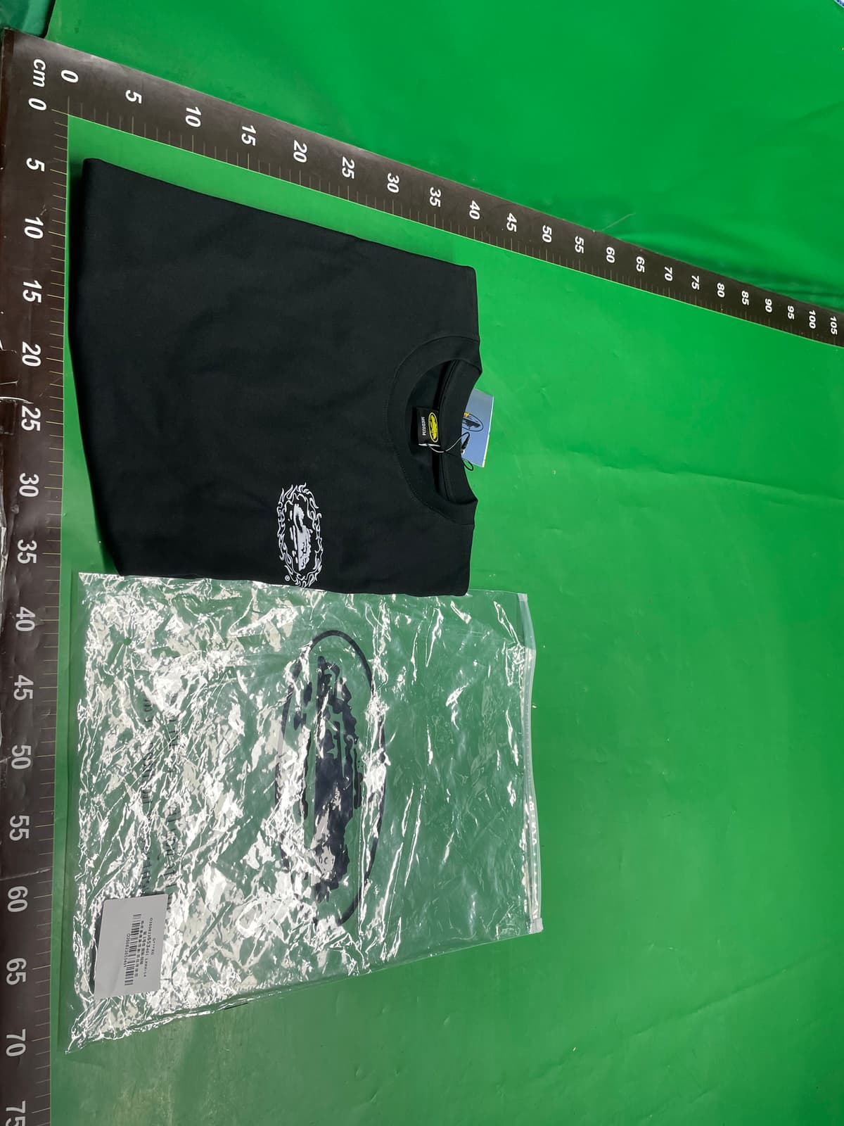 2025 New Cortiez Short-Sleeved恶魔岛 T-Shirt with Lettering São Paulo Limited Edition Crew Neck American Casual Loose Half-Sleeve — foto QC 1