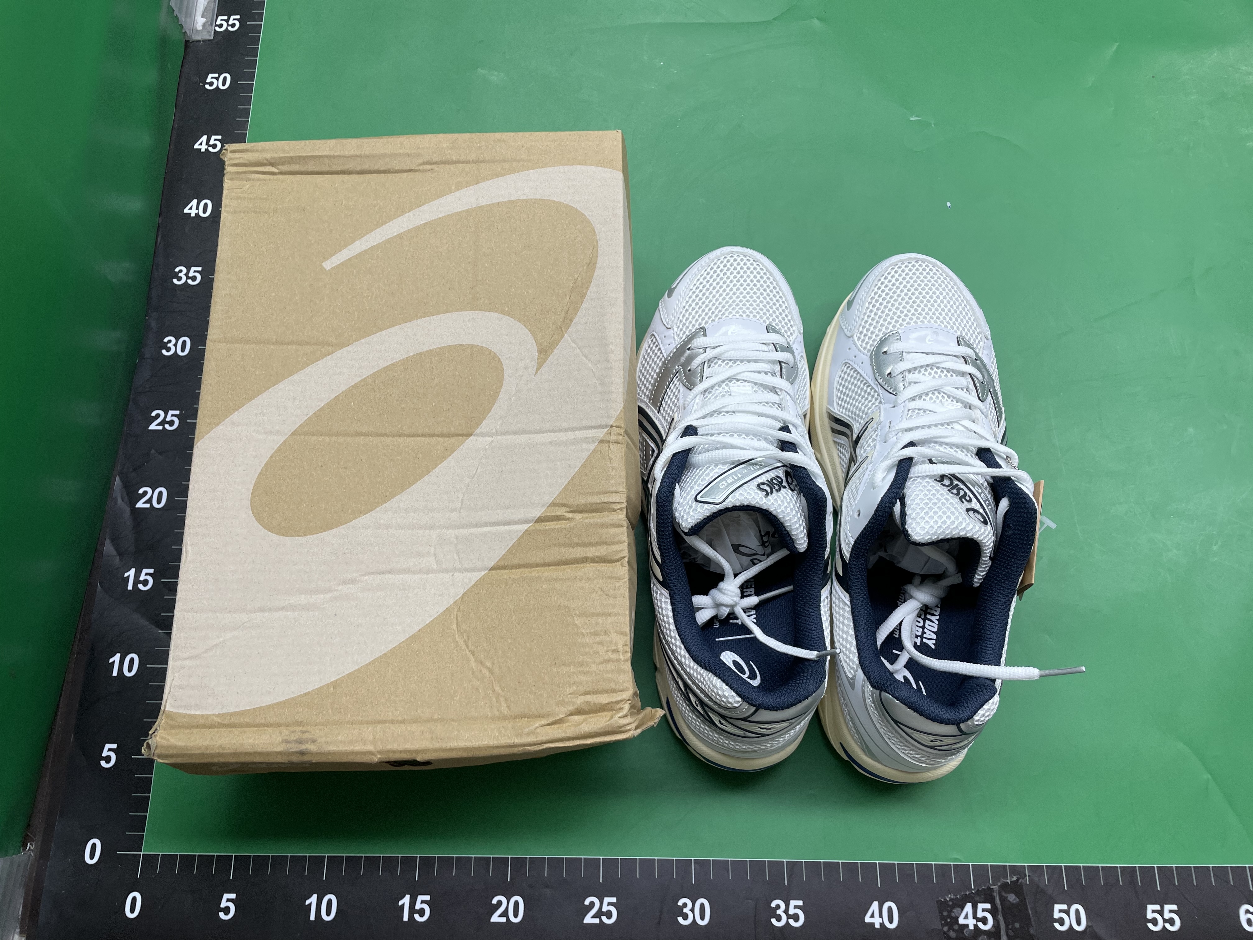 跨境亚瑟GEL-1130 新款百搭复古银色男女老爹鞋网面1130运动鞋 — foto QC 1