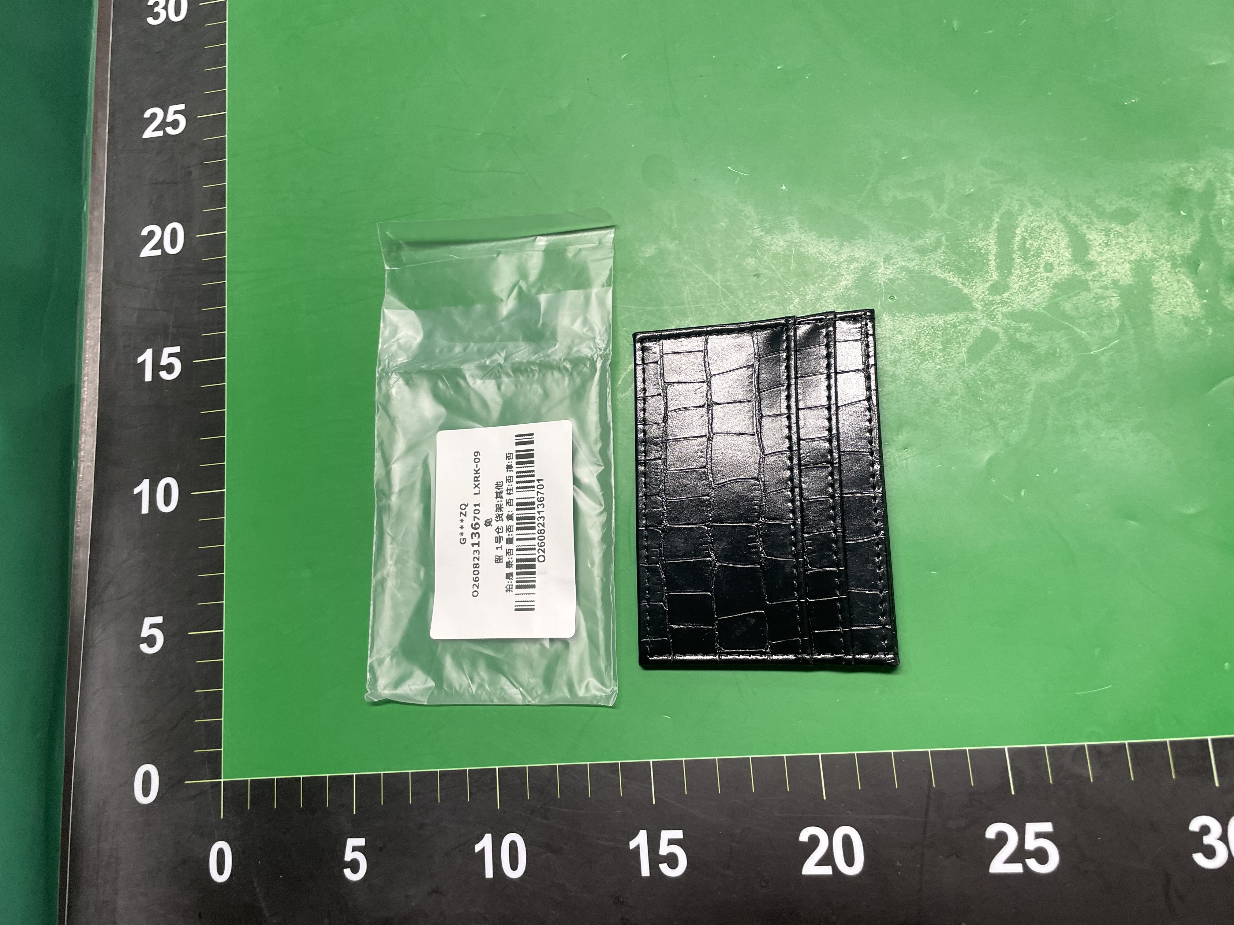 跨境热销PU皮革十字纹卡包零钱卡套多卡位超薄银行卡卡夹现货批发 — foto QC 1