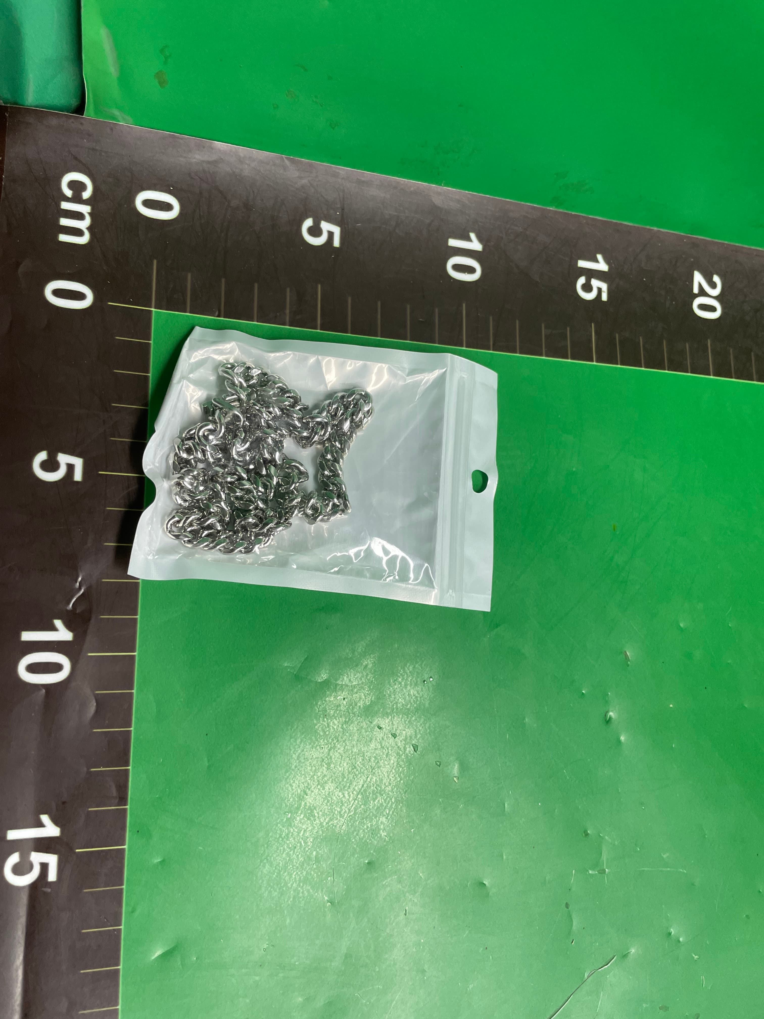 男士项链钛钢古巴链东莞钛钢饰品不锈钢无性别饰品项链男钛钢项链 — foto QC 1