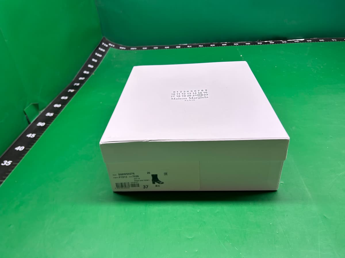 【顶版支持NFC】2026分趾靴女tabi黑色羊皮中筒靴3cm6cm8cm分趾鞋 — foto QC 1