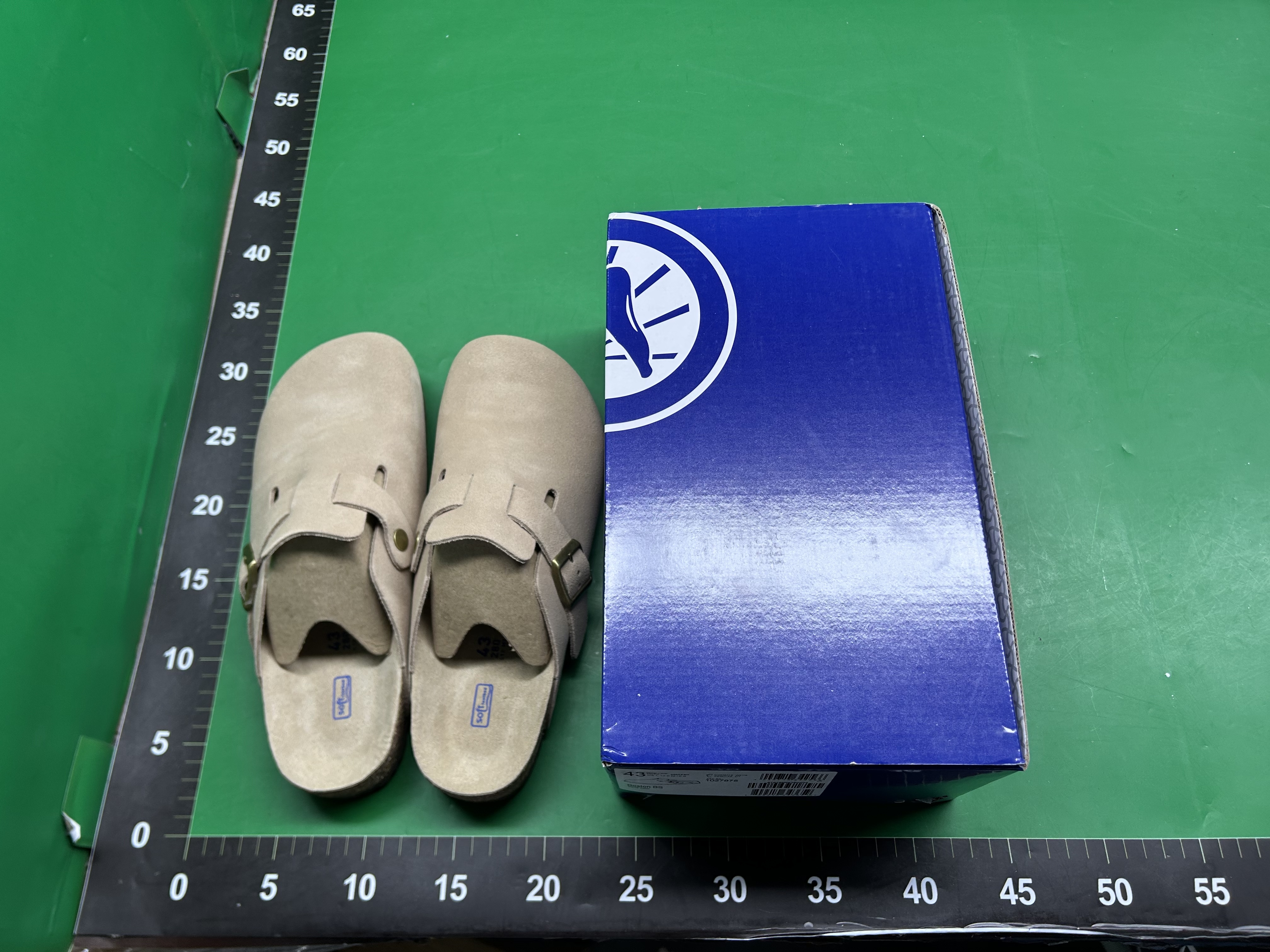 勃肯鞋纯原桑坡新款真皮软木内增高厚底情侣博肯鞋男女拖鞋夏外穿 — miniatura QC 4