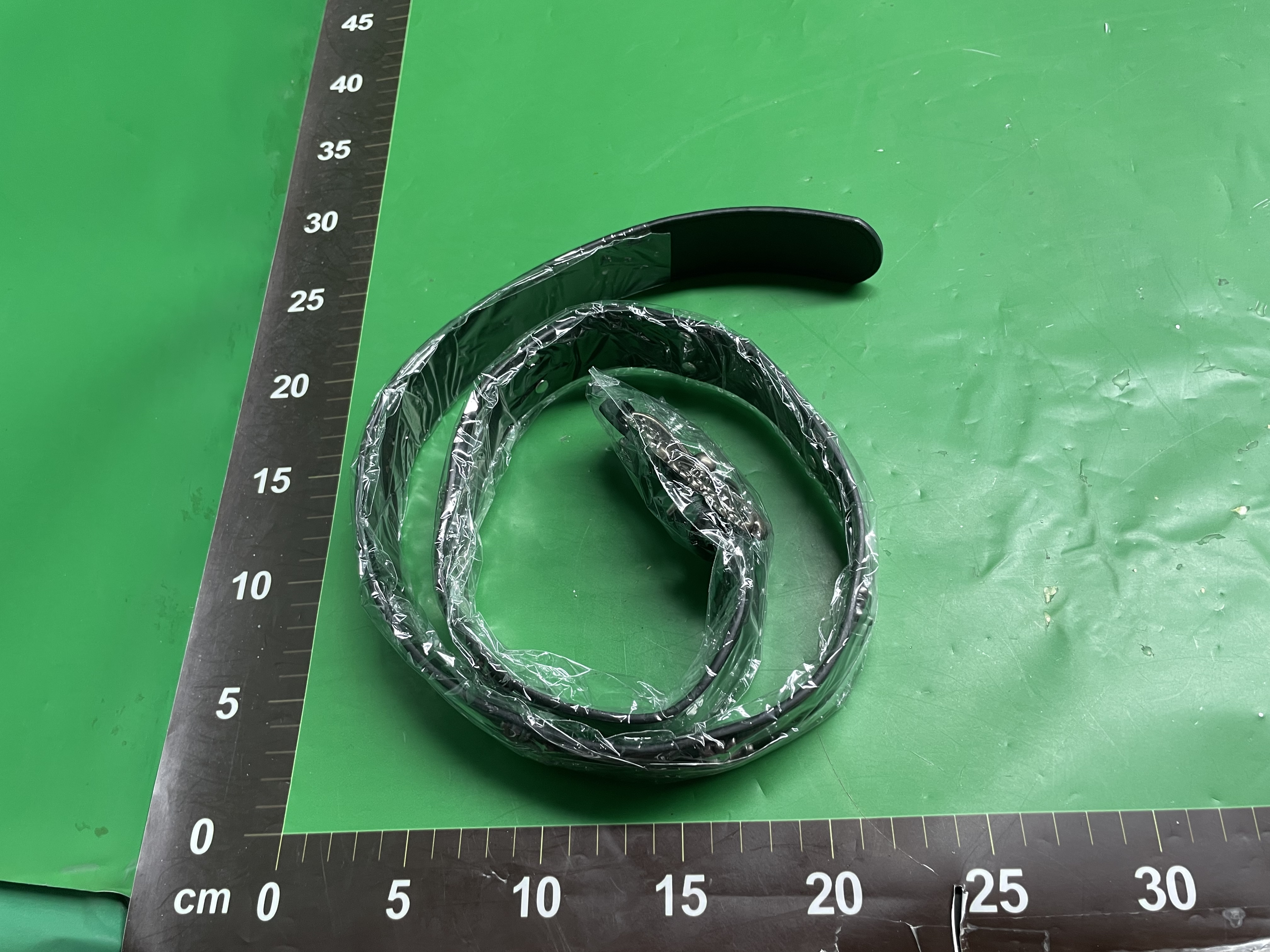 美式克罗新款CH经典十字架明星同款皮带 个性腰带西部朋克皮腰带 — miniatura QC 2