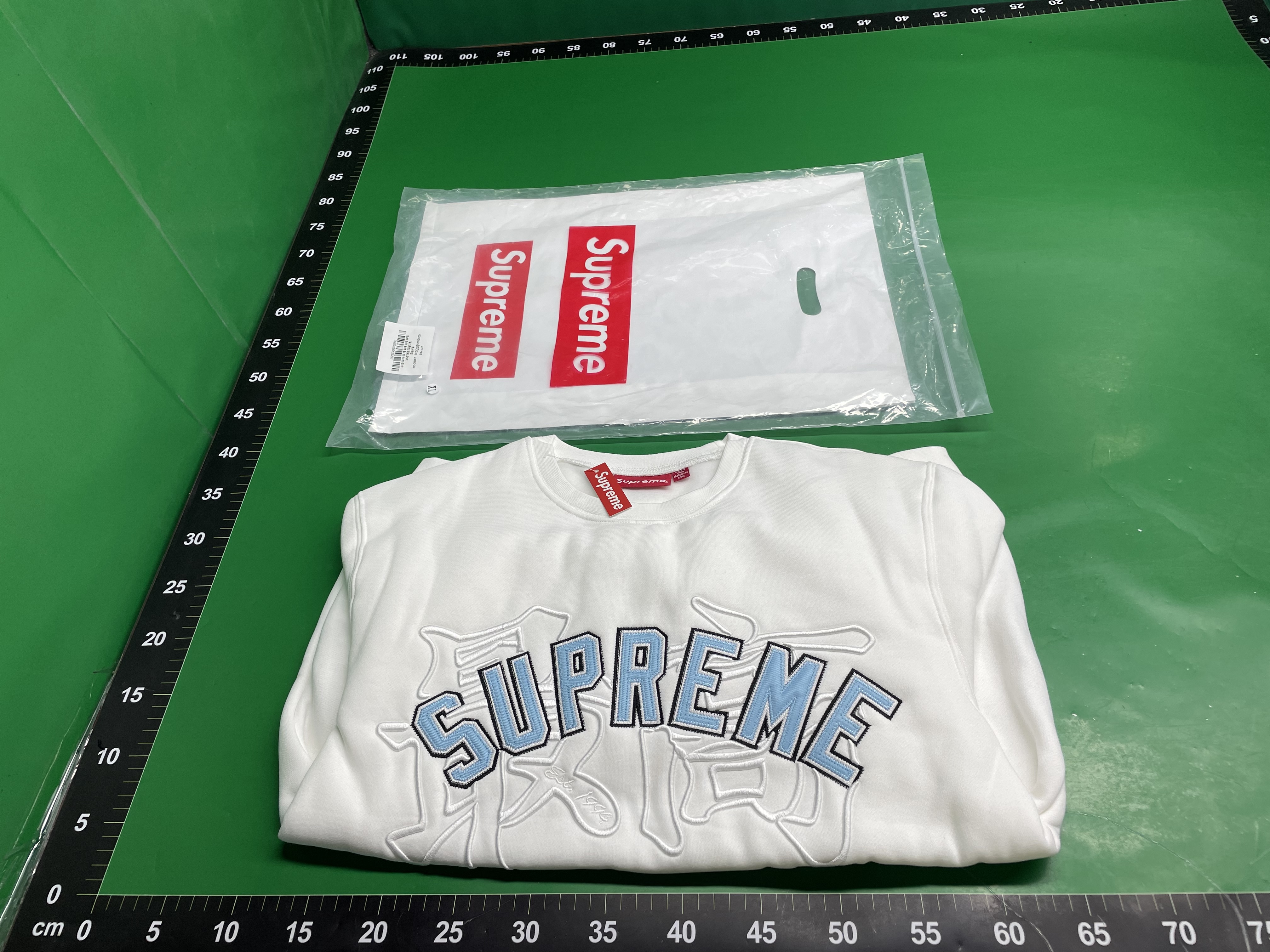 跨境 SUPREME 26SS Small Box Half Zip Pullover 花卉半拉链卫衣 — miniatura QC 6