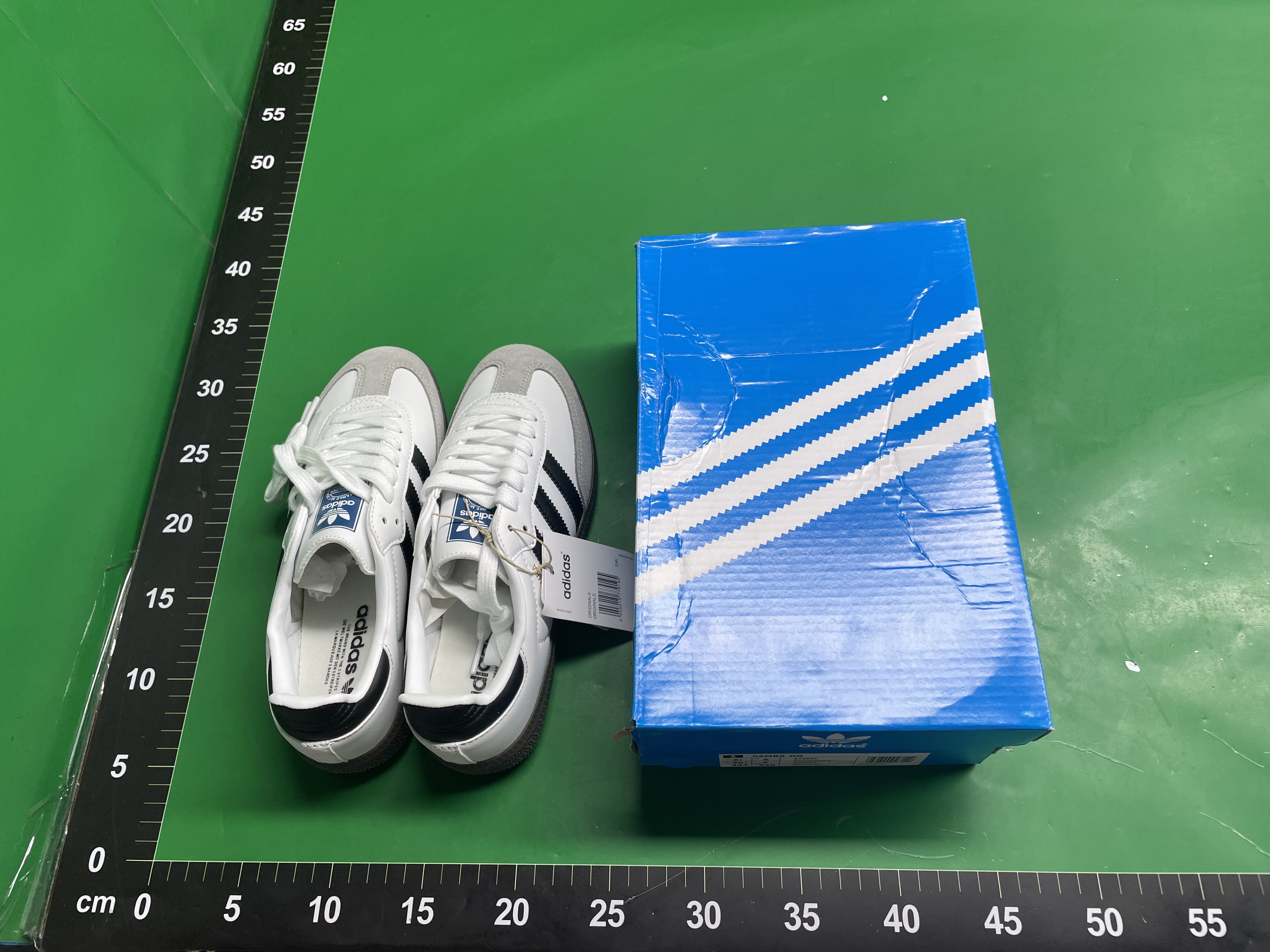 跨境专供德训鞋Samba男女款跑步鞋情侣小白鞋休闲运动鞋低帮板鞋 — miniatura QC 3