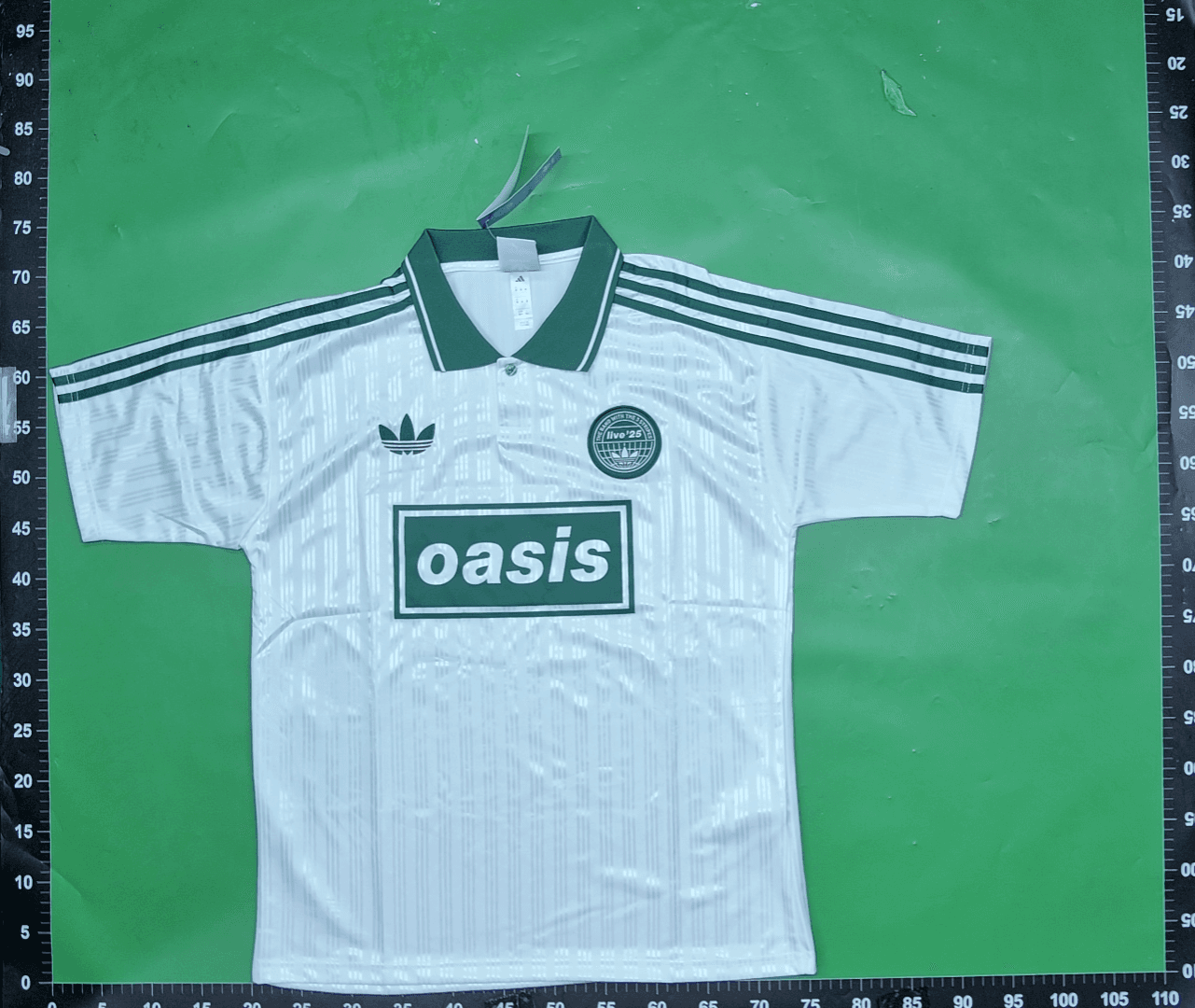 三叶Oasis绿洲联名版短袖足球服球衣Football uniform jersey — miniatura QC 3