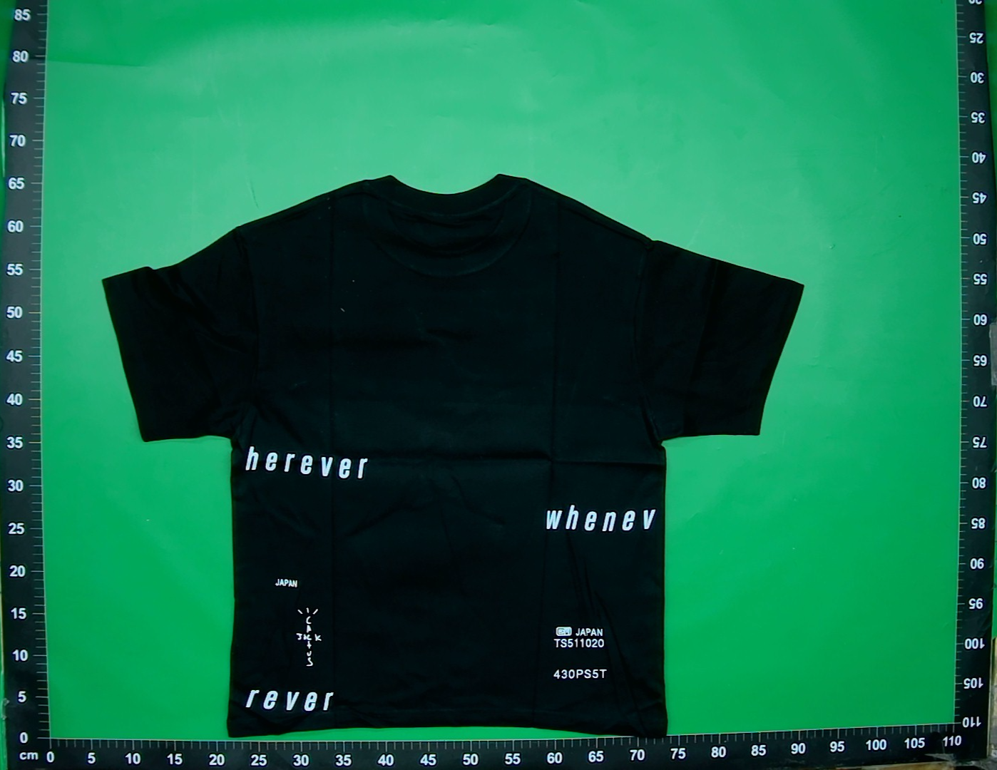 Travis Scott短袖TS麦当劳联名嘻哈高街宽松印花字母男女情侣T恤 — miniatura QC 2