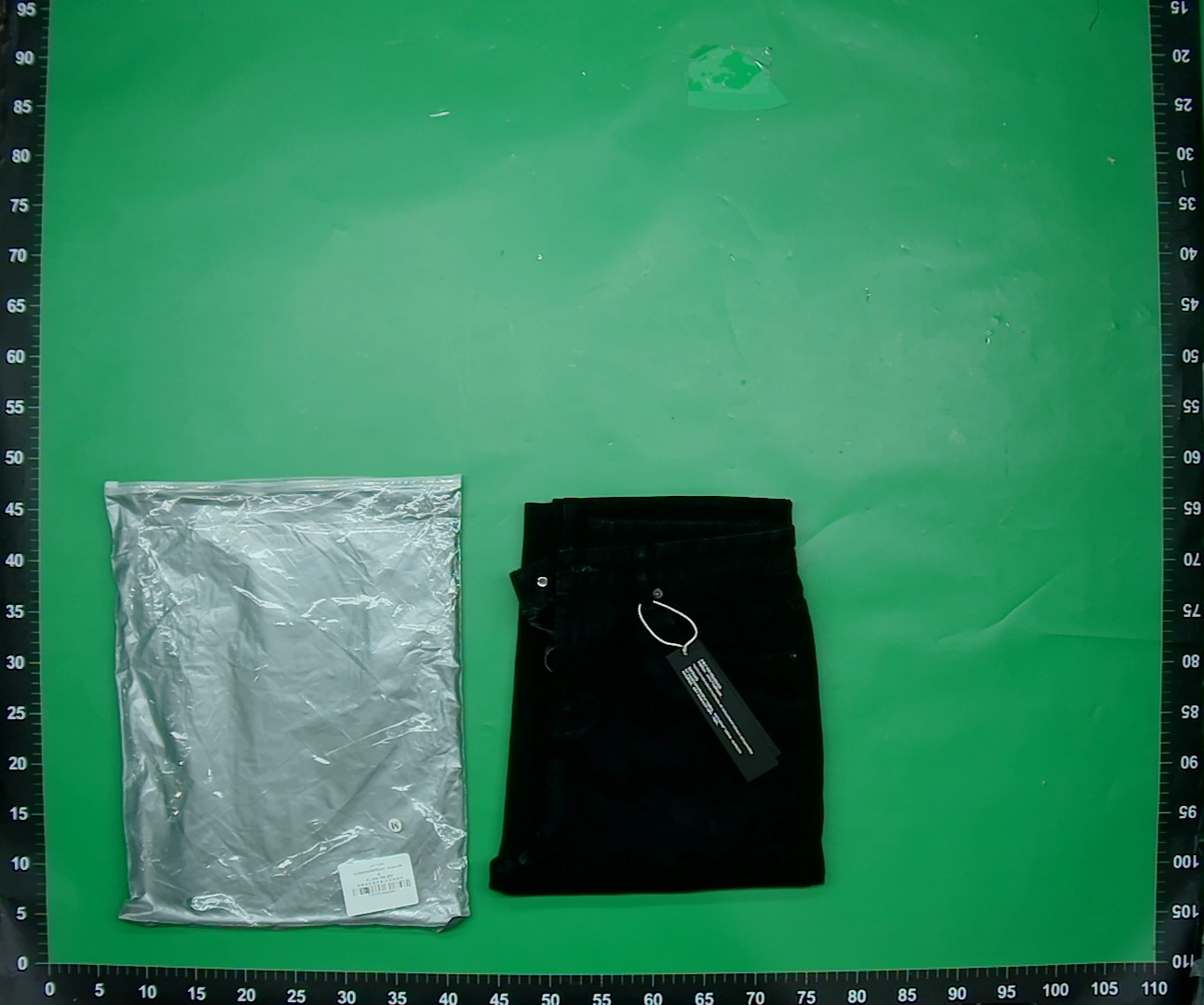 【现货】自主 巴黎家bootcut美式高街显瘦水洗磨毛微喇黑牛仔裤 — foto QC 1