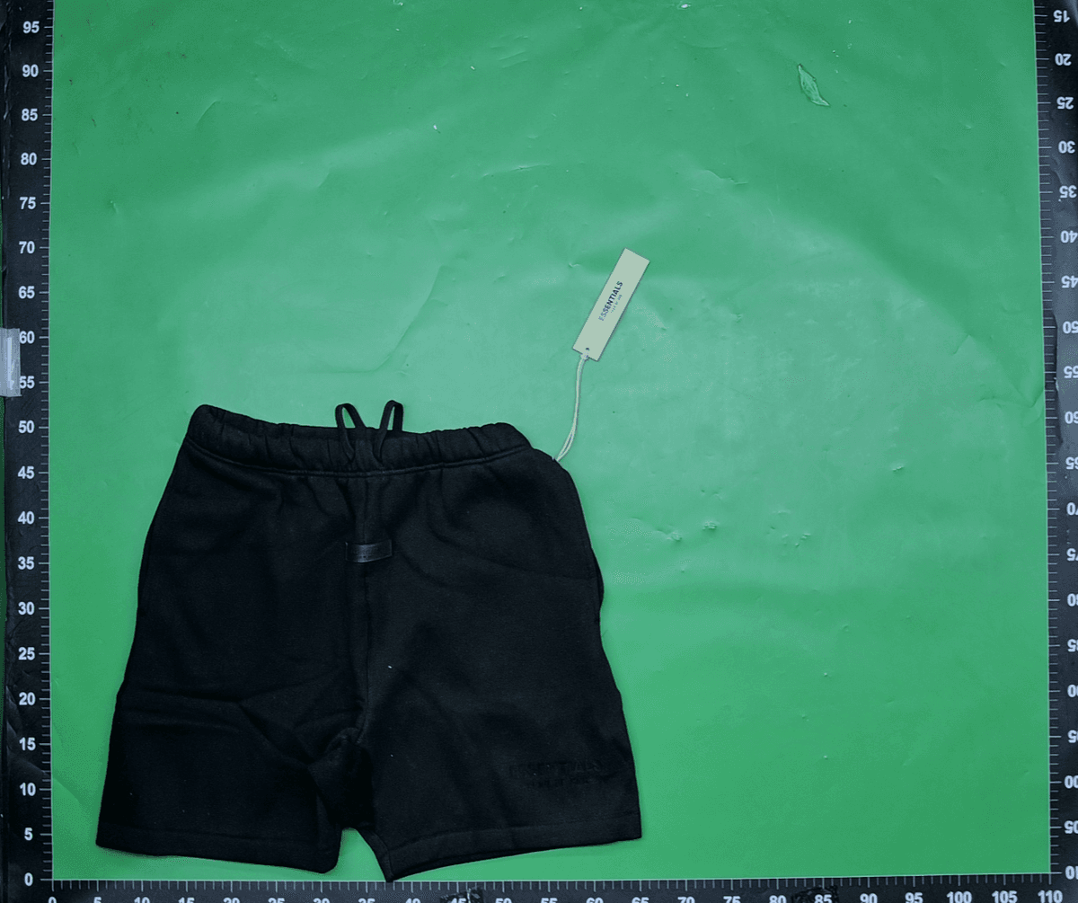 SS22  --Essentials- 小标植绒印花5分短裤Sweatshort — miniatura QC 6