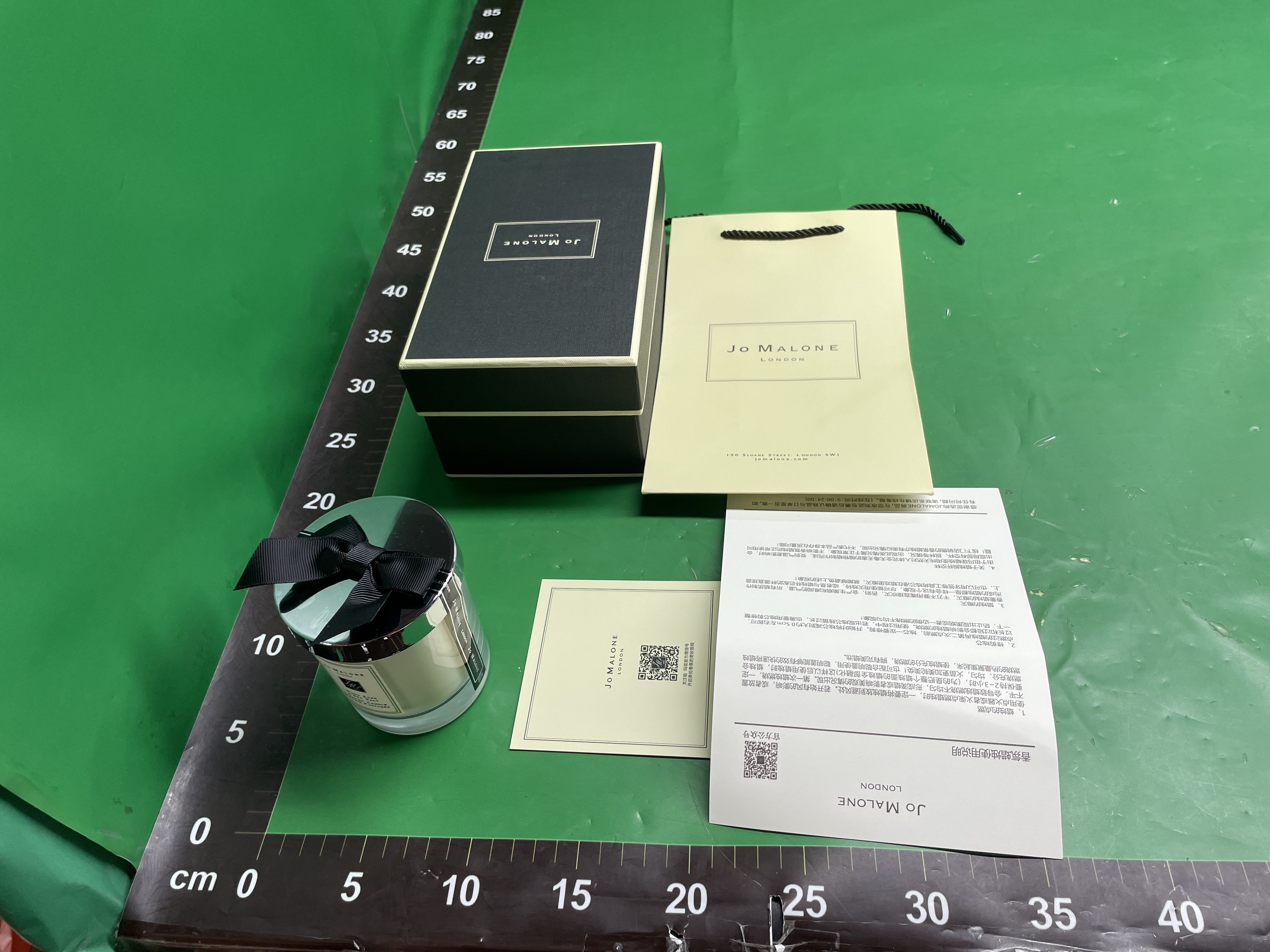 现货对版同款香薰蜡烛蓝风铃烛台家用室内持久香氛小众生日伴手礼 — miniatura QC 5