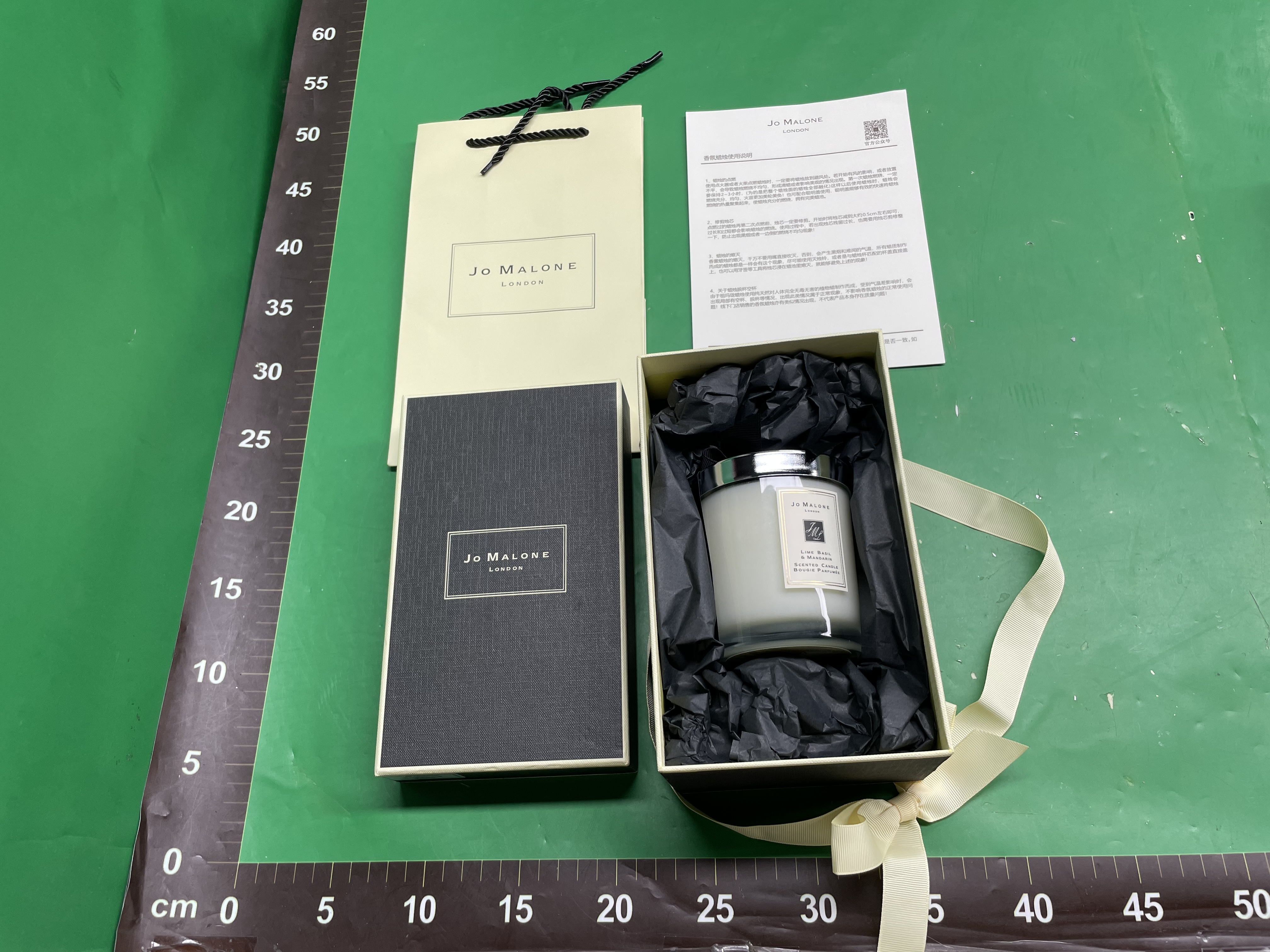 现货对版同款香薰蜡烛蓝风铃烛台家用室内持久香氛小众生日伴手礼 — miniatura QC 3