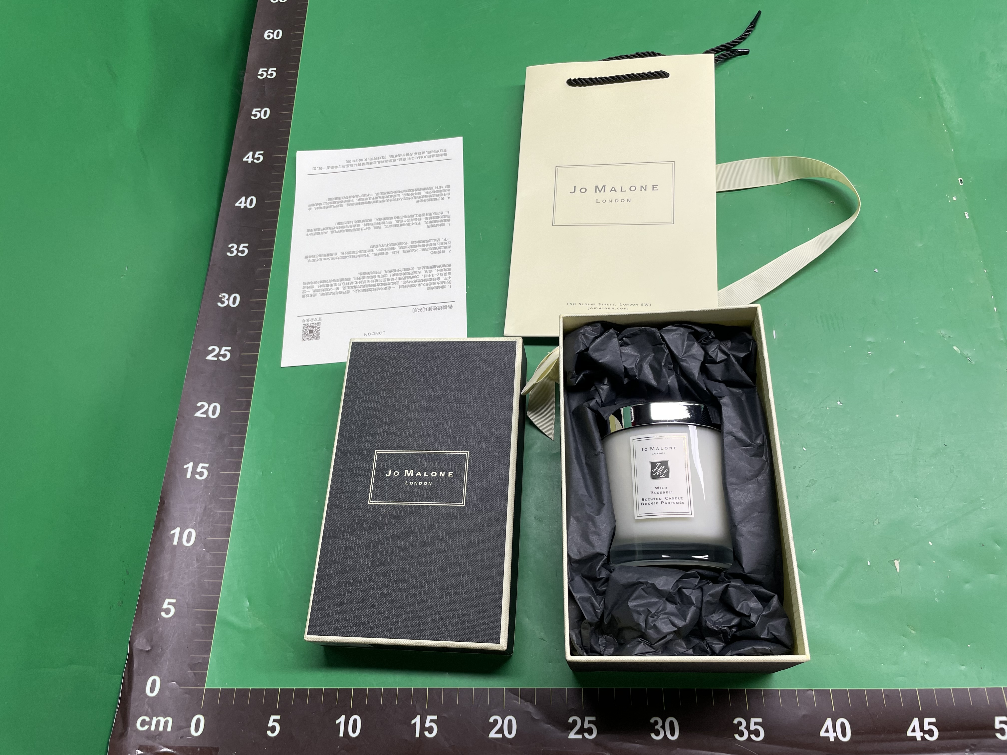现货对版同款香薰蜡烛蓝风铃烛台家用室内持久香氛小众生日伴手礼 — miniatura QC 2
