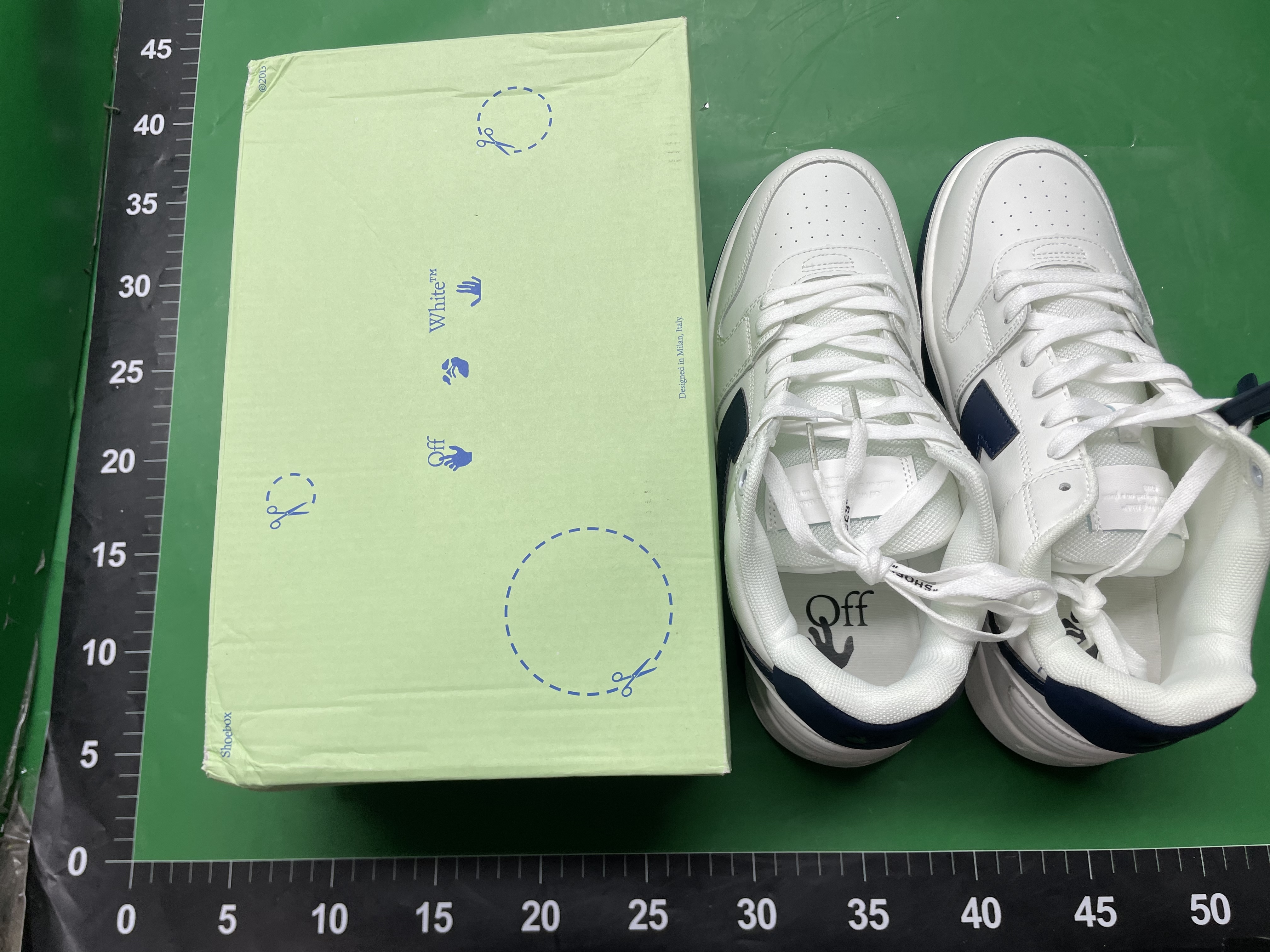 纯原OFF联名板鞋WHITE箭头鞋复古百搭女鞋休闲运动潮男街头滑板鞋 — miniatura QC 2