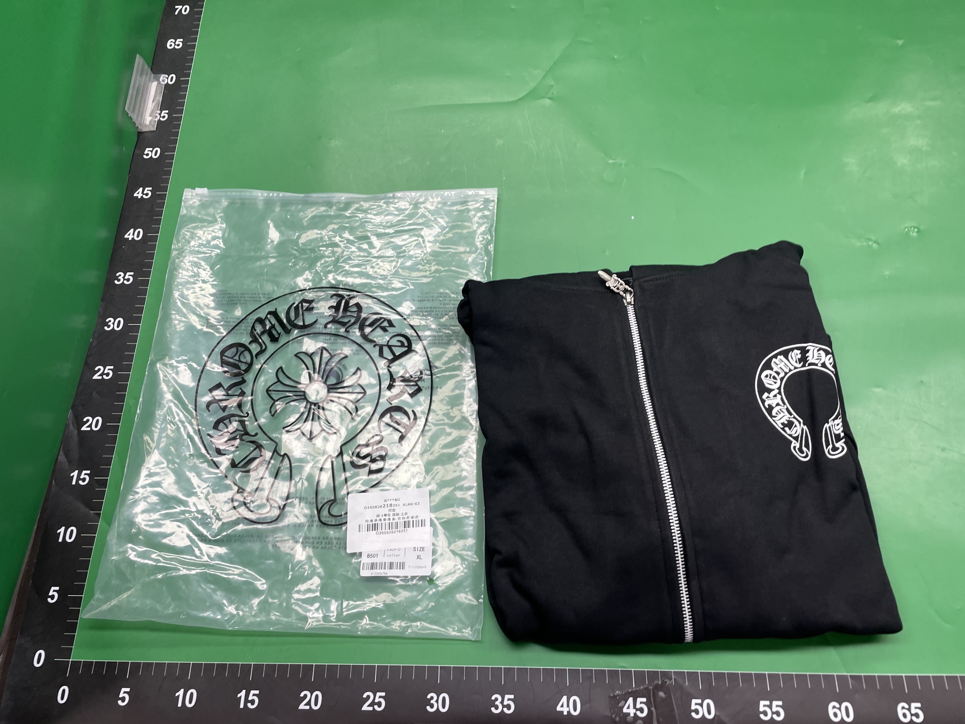 26新款跨境马蹄花拉链连帽卫衣男宽松潮牌情侣款纯棉印花外套 — miniatura QC 3