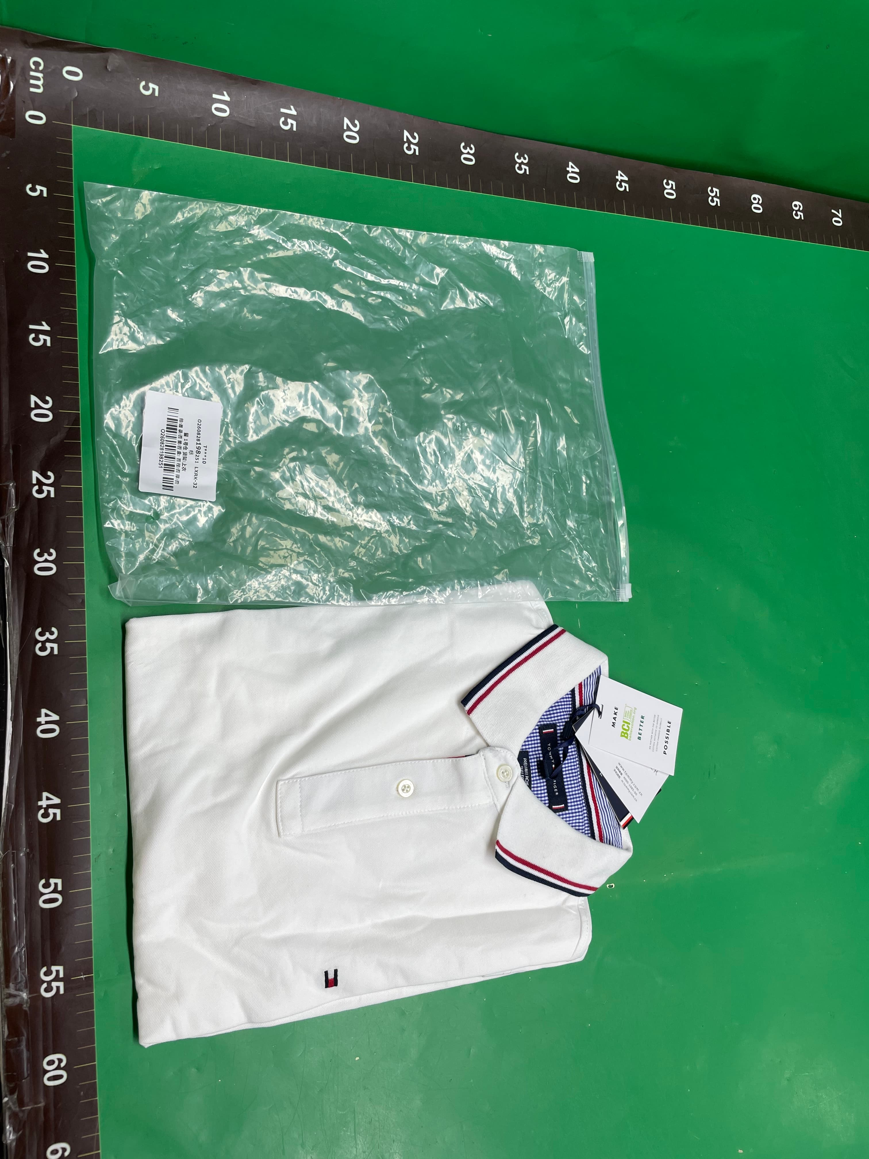 汤米tommy 短袖POLO衫男装纯色翻领T恤半袖 珠地棉正品 — miniatura QC 6