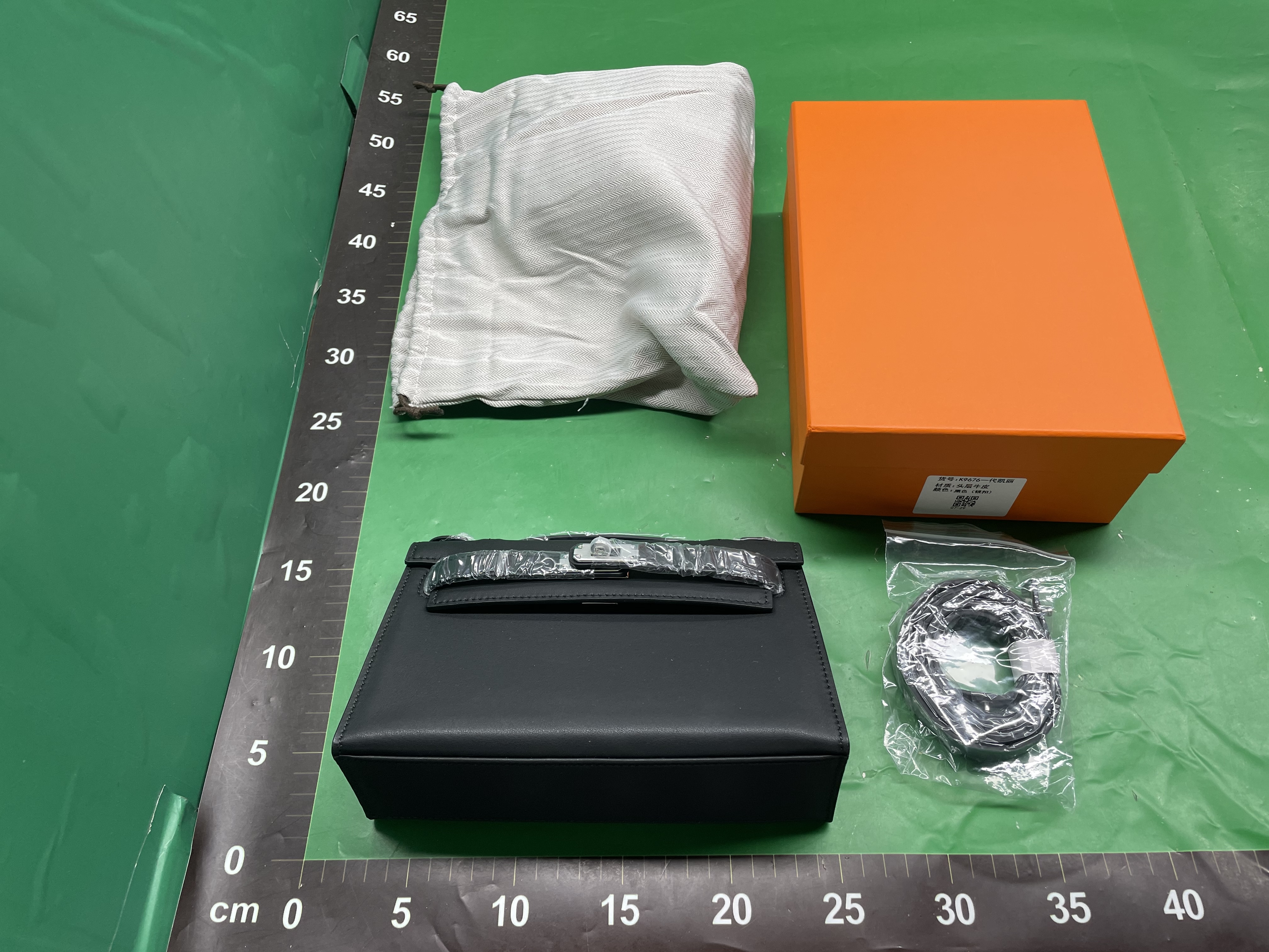 Swift头层牛皮一代凯丽包轻奢复古手提斜挎包严 高级感真皮单肩包 — foto QC 1