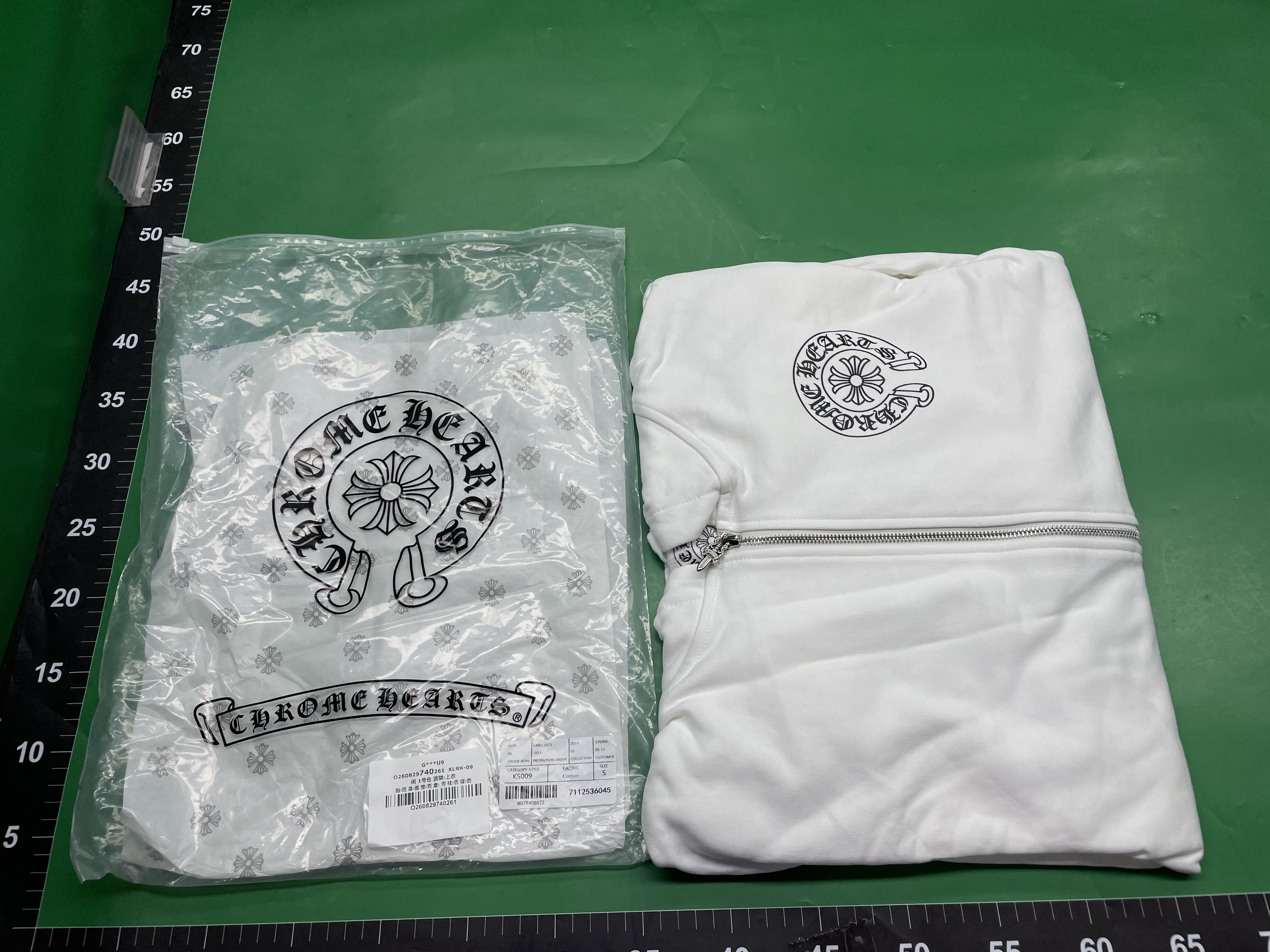 跨境潮牌CH克罗伈现货库存经典马蹄图案卷轴字母印花男女短袖T恤 — miniatura QC 3