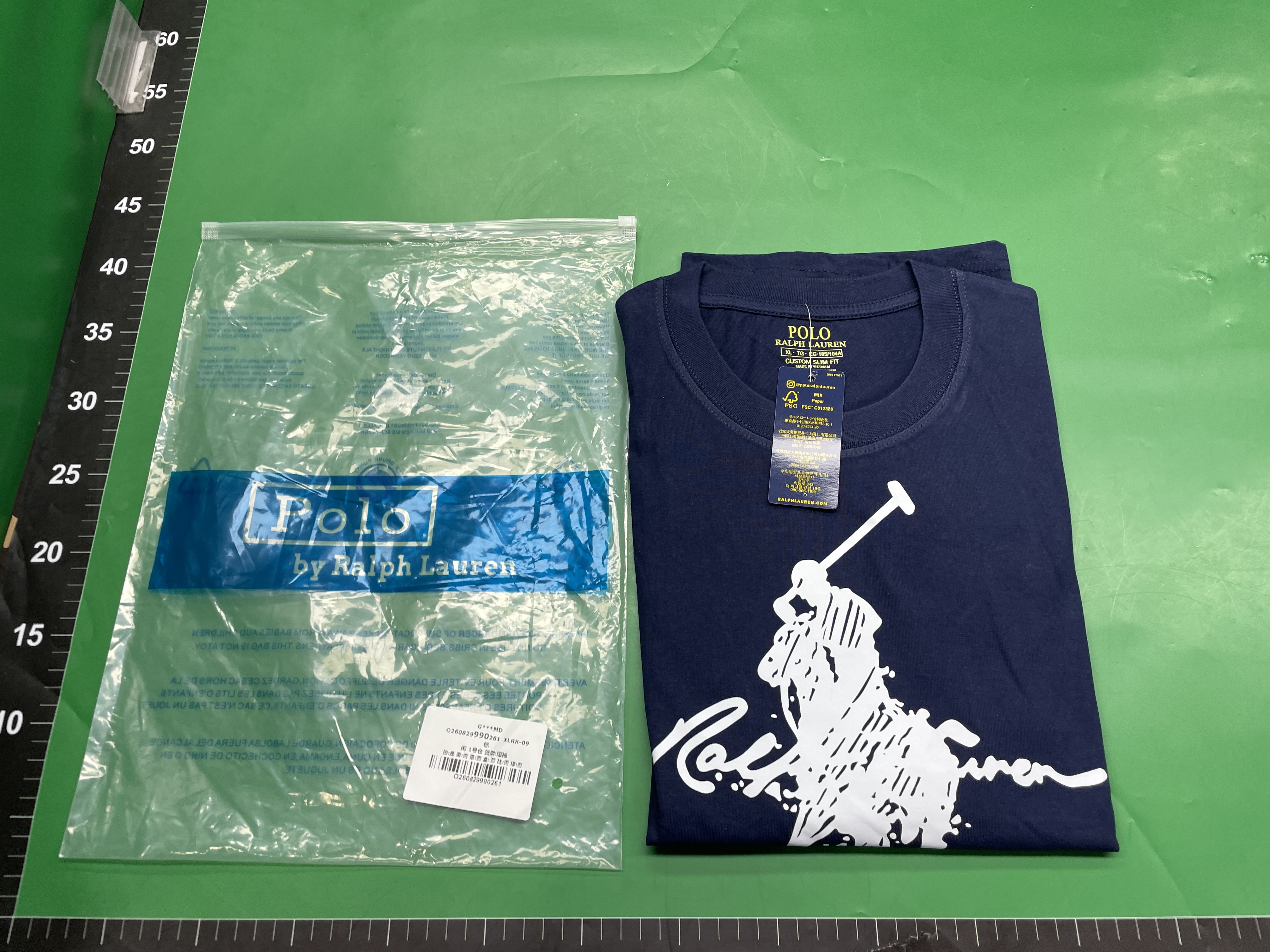 26SS现货POLO BEAR联名款圆领小熊拉夫劳伦夏季男女情侣短袖T恤 — foto QC 1