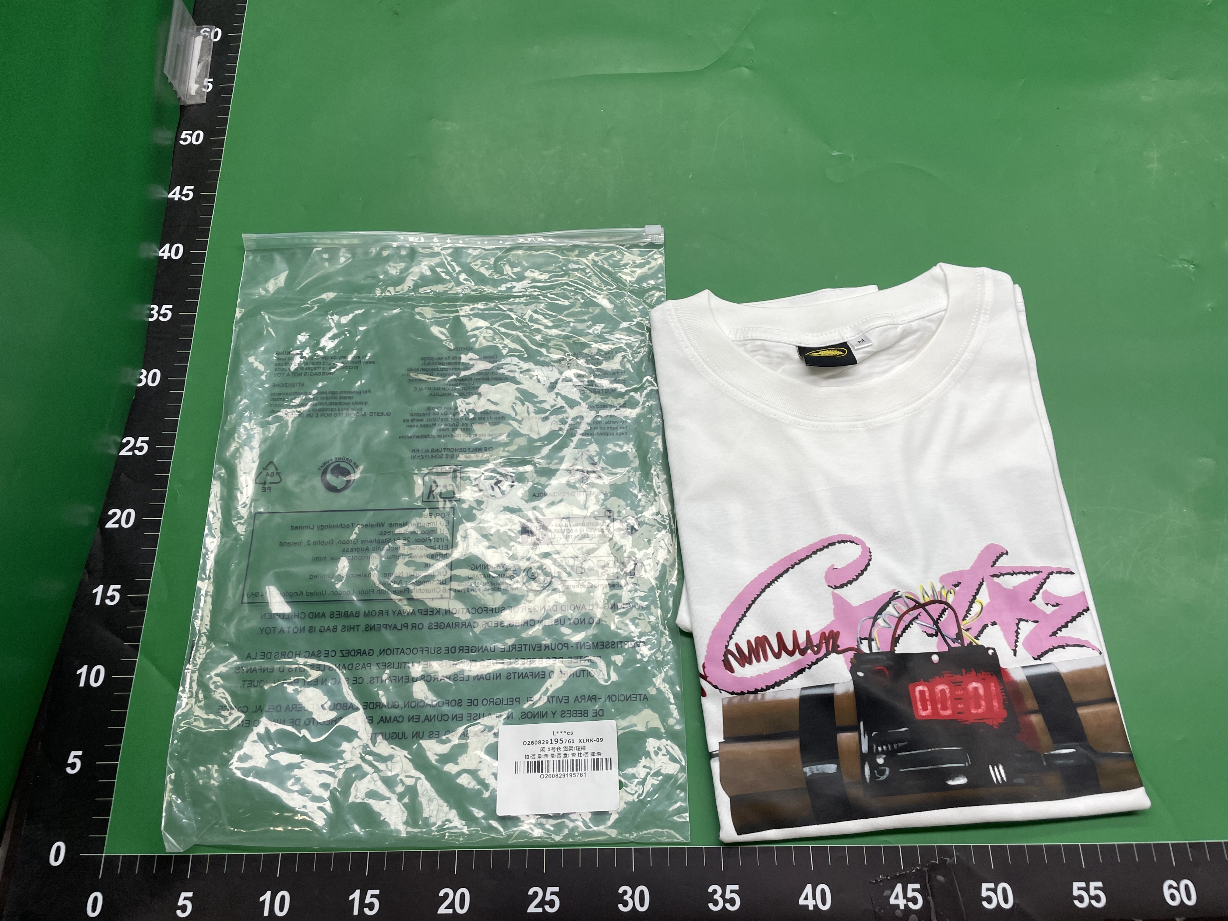 230克 corteiz恶魔岛系列T恤短袖字母Logo印花男女潮230g长绒棉 — miniatura QC 3