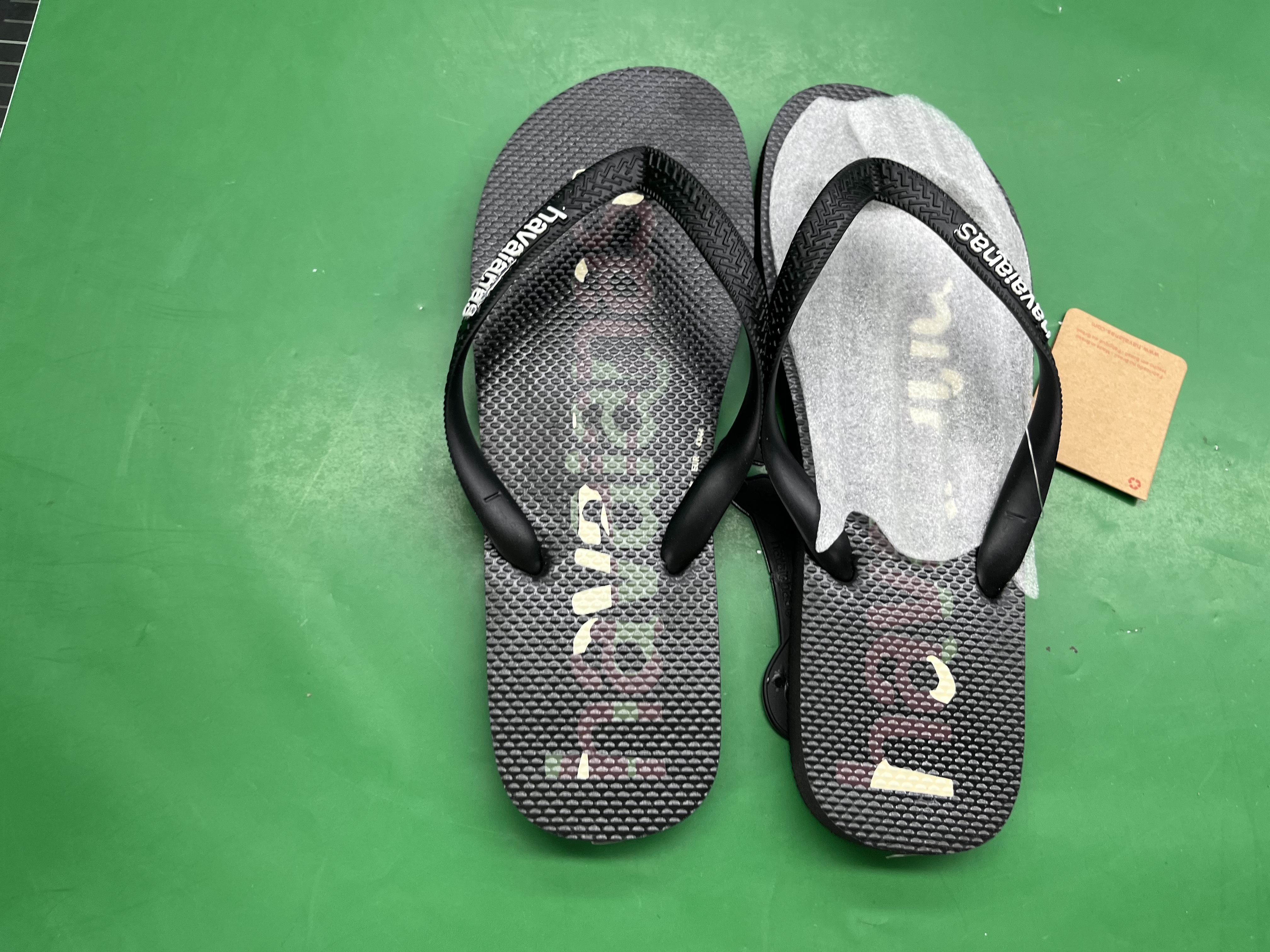 现货批发跨境热卖人字拖男鞋夏季外穿男士夹脚拖鞋哈瓦那巴西沙滩 — foto QC 1