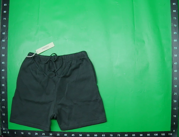 1977铁黑短裤-Essentials抓绒潮牌休闲5分SHORTS百直筒宽松薄款 — miniatura QC 3