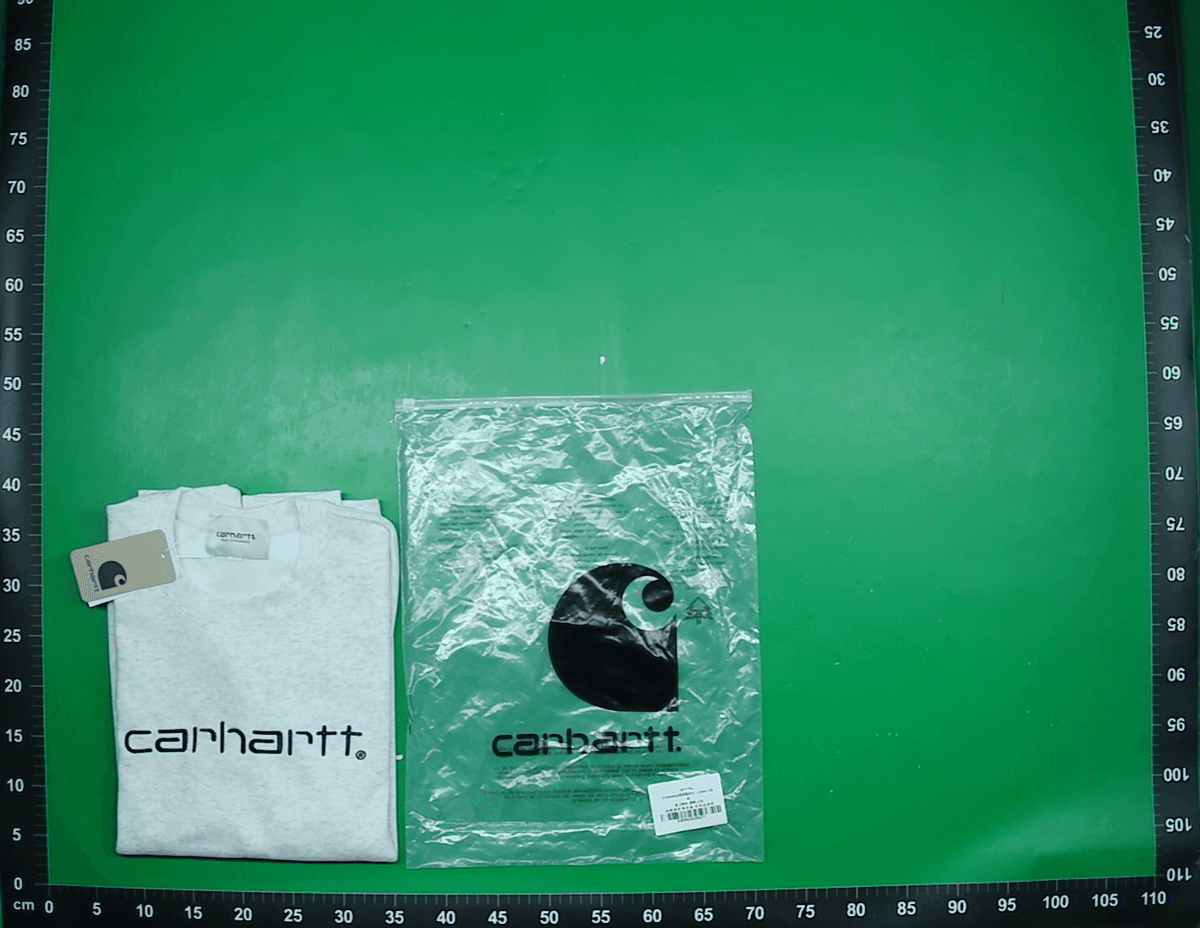 外贸Carhartt WIP卡哈特秋季新款经典刺绣纯棉圆领卫衣男女跨境 — miniatura QC 2
