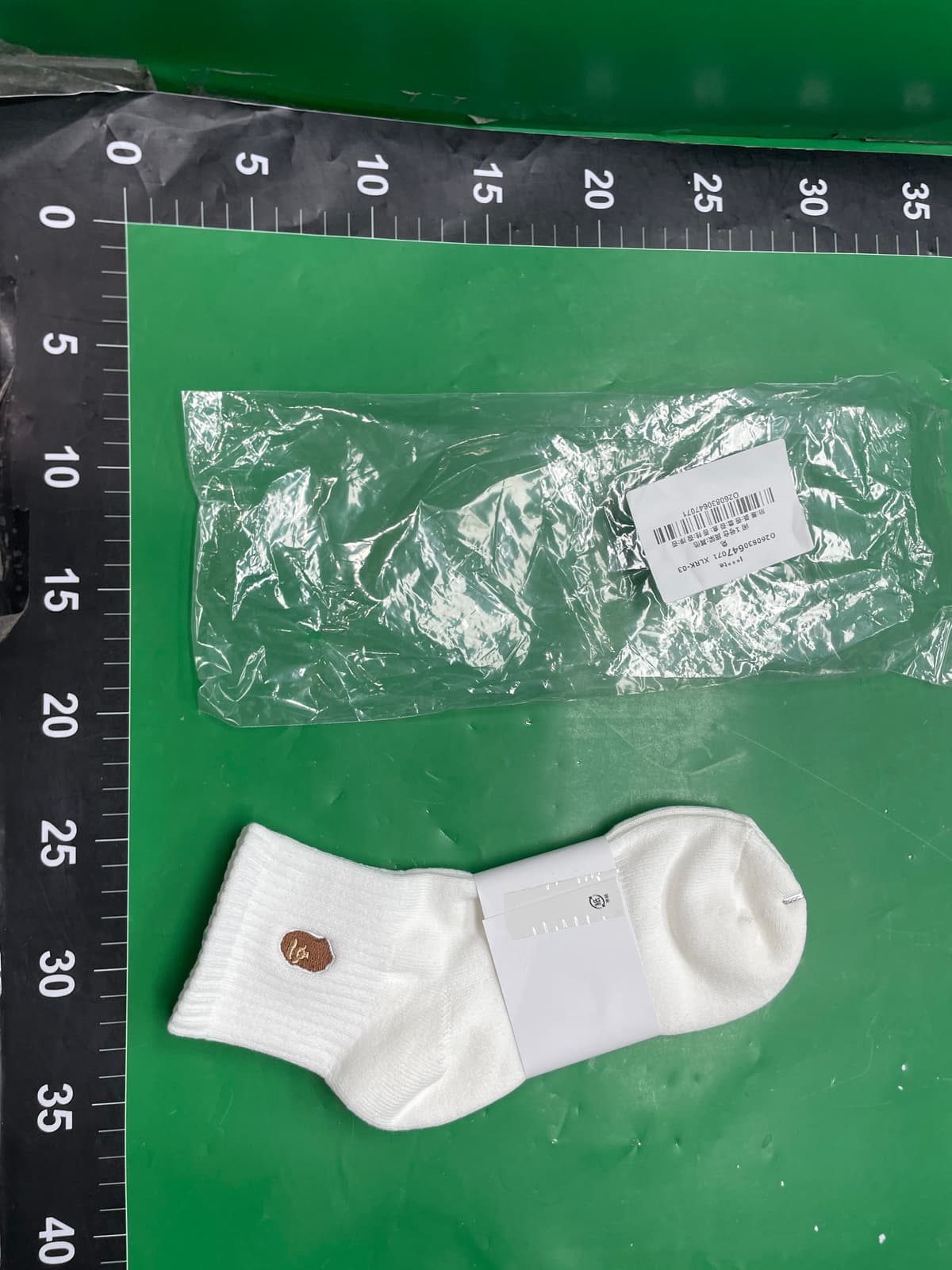 Bape猿人头刺绣日系中筒袜高筒袜男女运动袜加厚保暖休闲潮袜 — miniatura QC 4