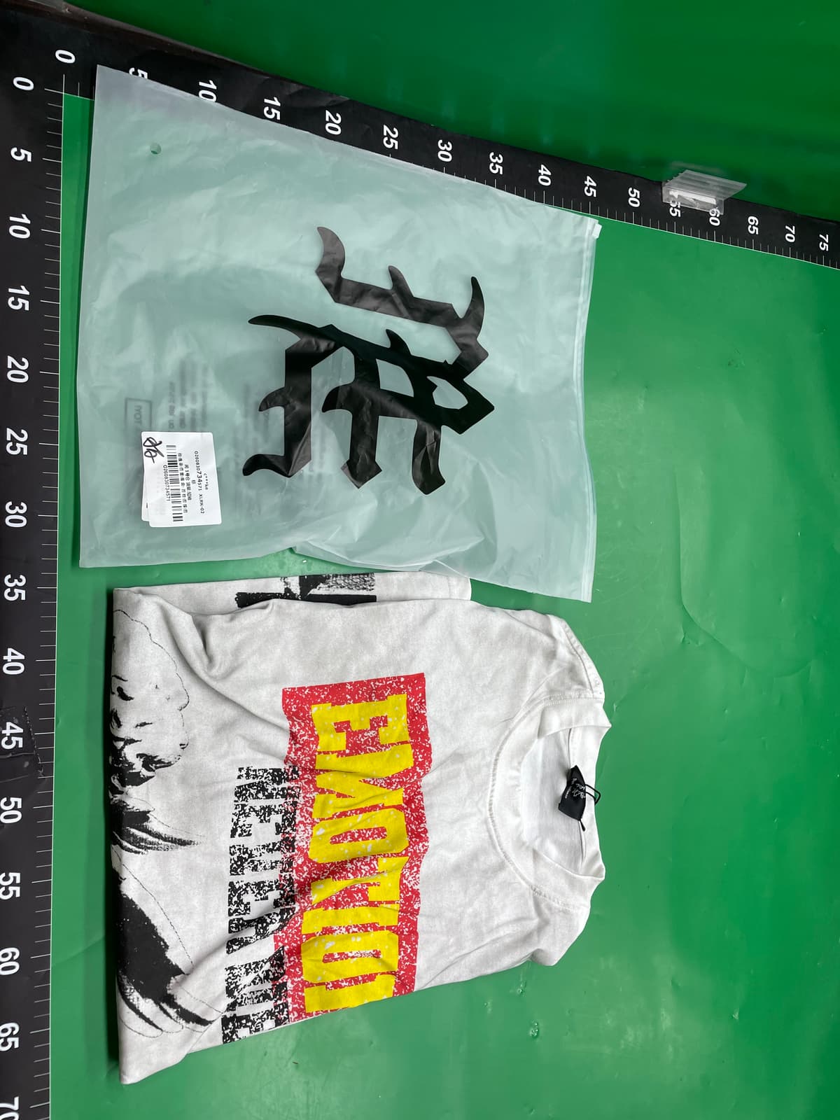 外贸美潮MIXE贴钻OTION外星人章鱼烫钻天使短袖情侣满印钻T恤直发 — miniatura QC 3