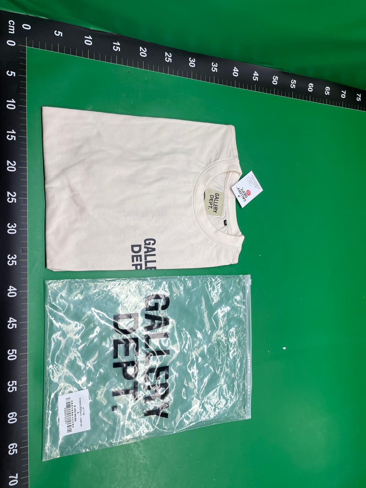 VLONE FOG GALLERY 基础字母LOGO印花短袖T恤纯棉Tee潮宽松男 — foto QC 1