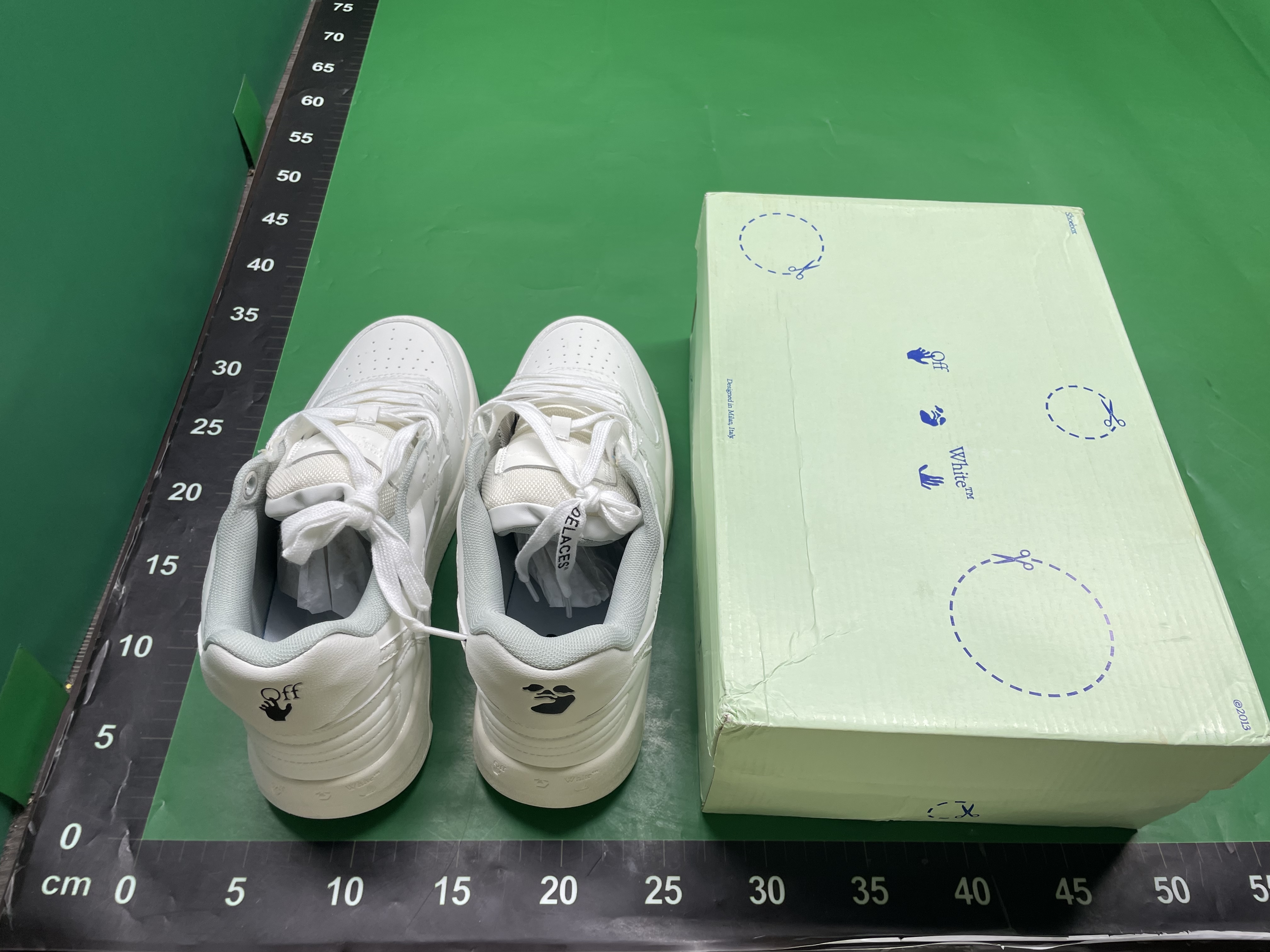 高品质OFF联名板鞋男箭头休闲运动鞋女厚底平跟通勤鞋欧美风潮鞋 — miniatura QC 2