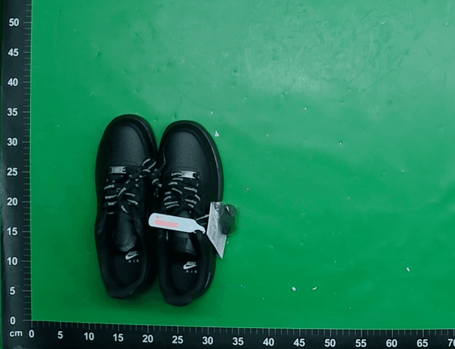 外贸跨境空军一号全白低帮板鞋联名Supreme Air Force 全黑休闲鞋 — foto QC 1