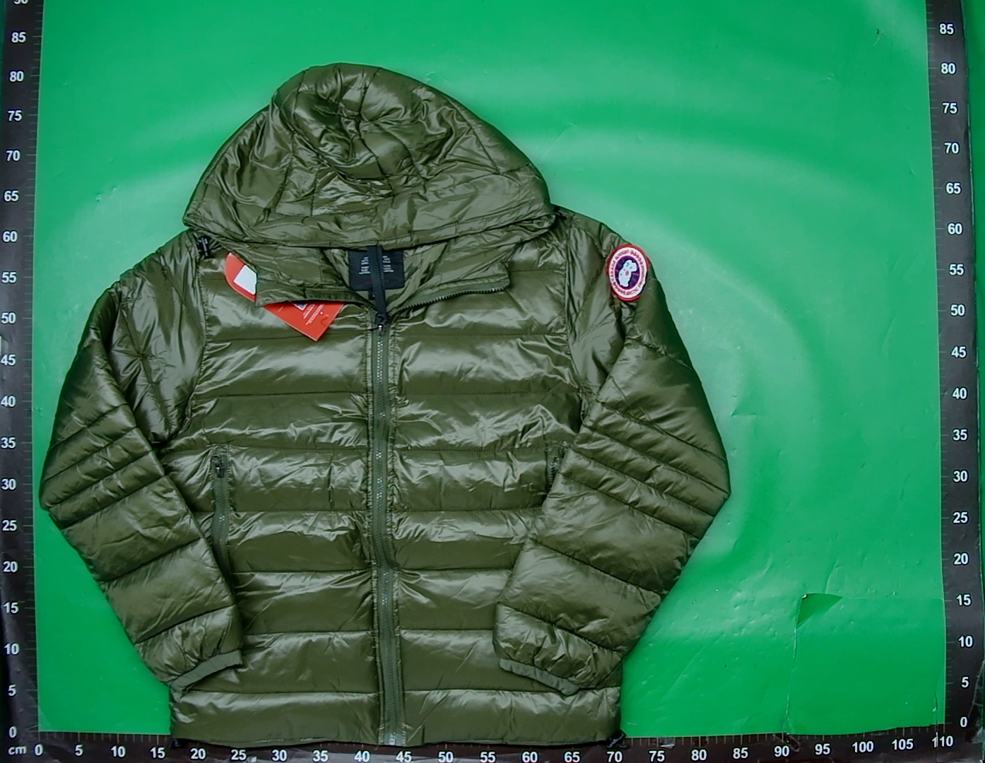 海外版SS23GOOSE保暖中长款纯色连帽短款棉服Cypress系列外套 — foto QC 1