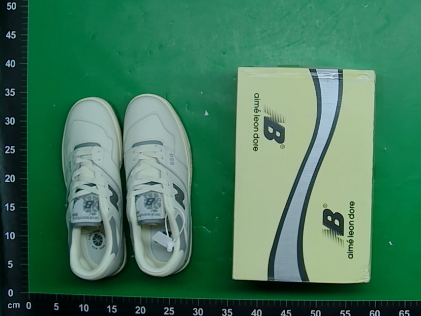 莆田纯原nb550系列男女运动鞋休闲百搭透气防滑耐磨绿色篮球板鞋 — foto QC 1
