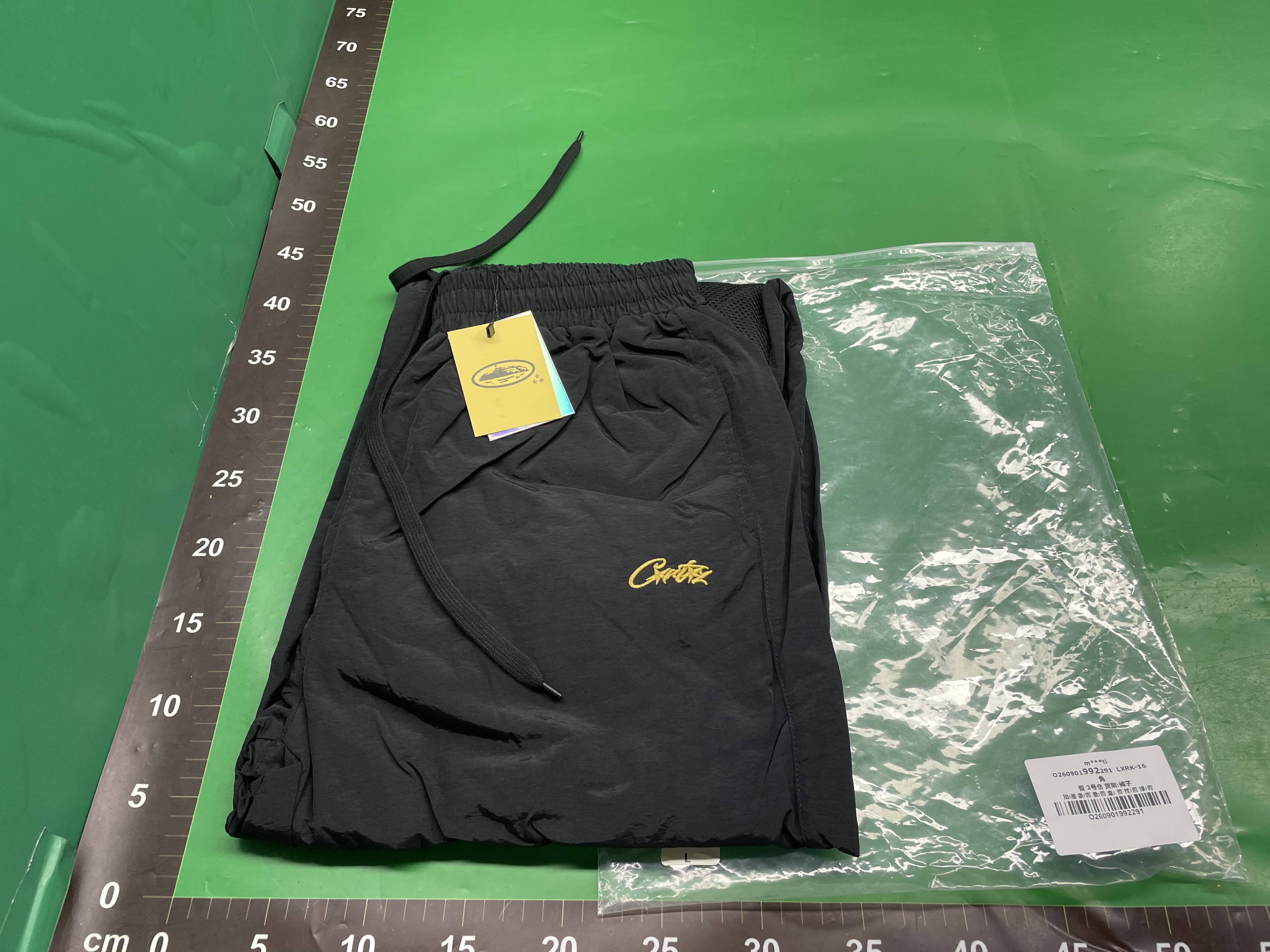 Corteiz恶魔岛刺绣LOGO梭织休闲运动套装春季薄款长裤拉链外套 — foto QC 1