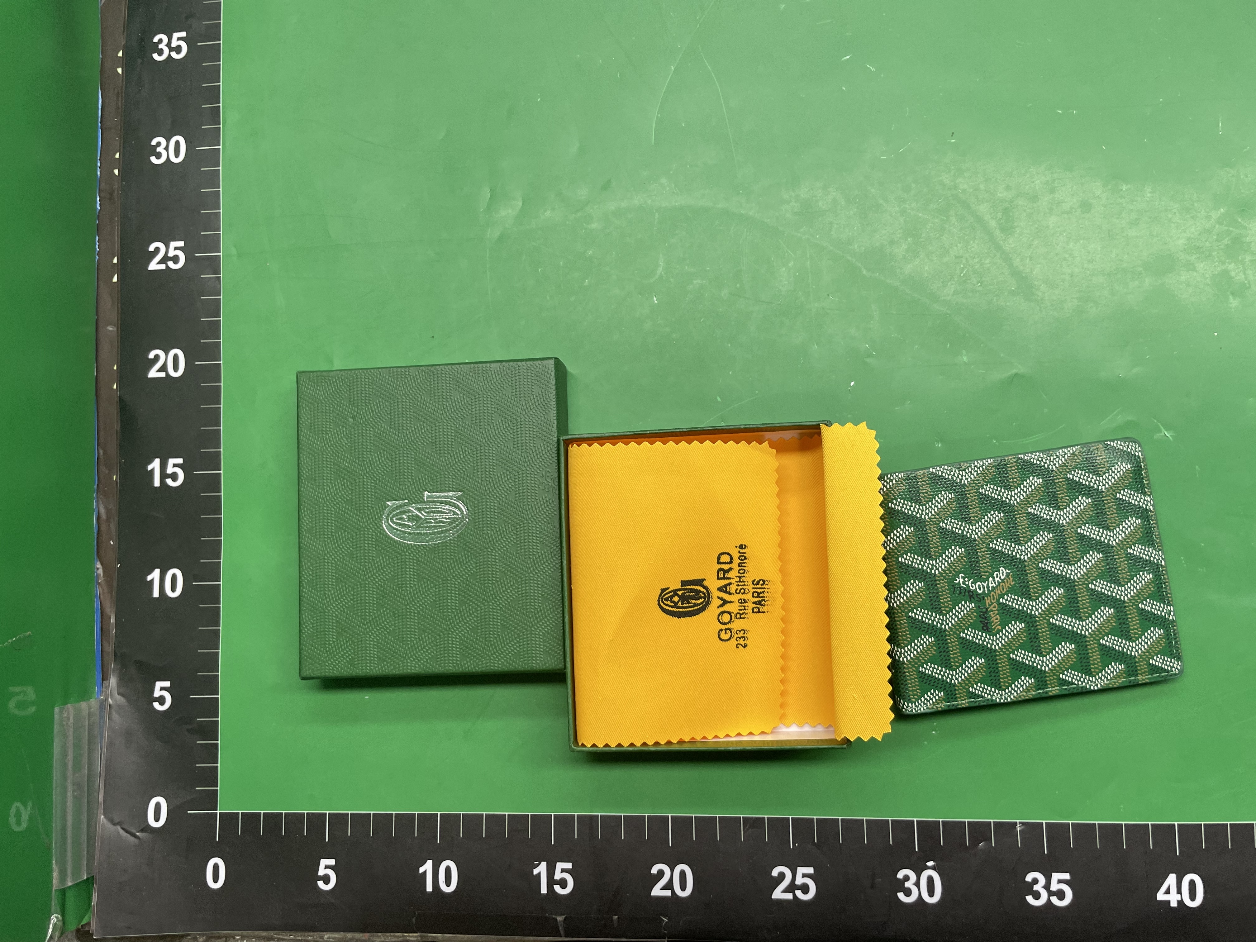 戈雅goyard钱包印花短款折叠卡包真皮卡夹名片夹零钱包男女同款包 — miniatura QC 2