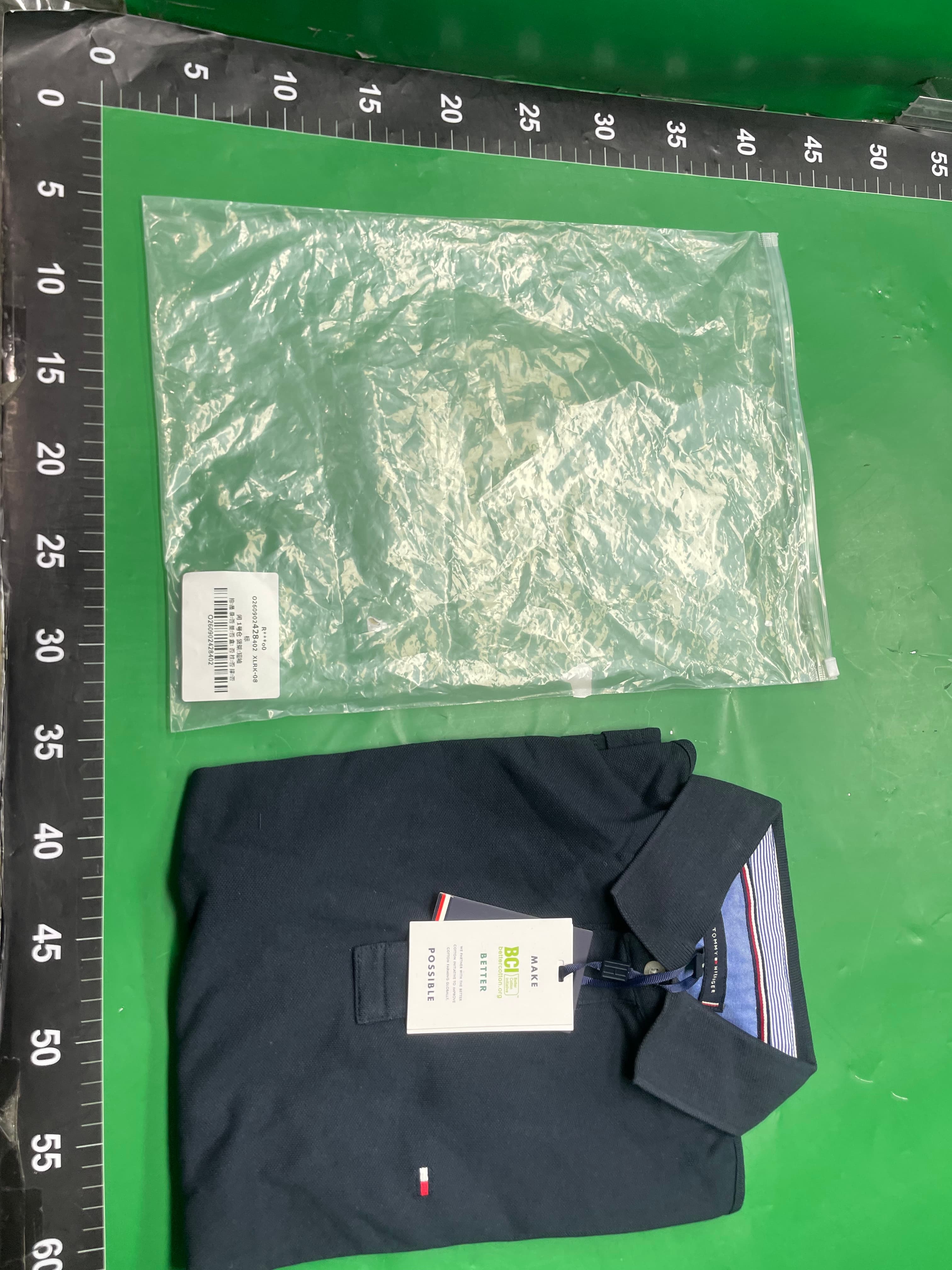 汤米tommy 短袖POLO衫男装纯色翻领T恤半袖 珠地棉正品 — miniatura QC 4