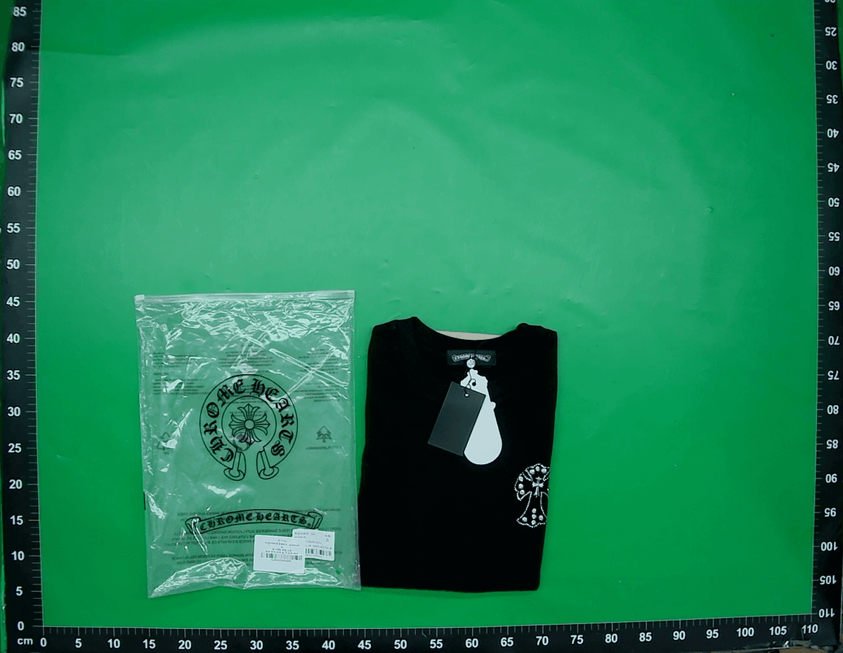 跨境克Ch Hets高品质双纱纯棉拼色落肩袖秋季男女T恤现货直发 — miniatura QC 5