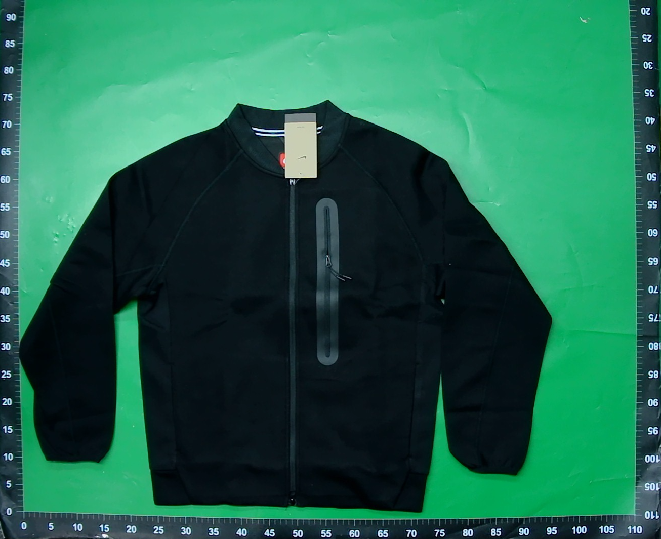 外贸重磅针织棒球服外套休闲宽松320g防风夹克运动训练上衣FB8009 — foto QC 1
