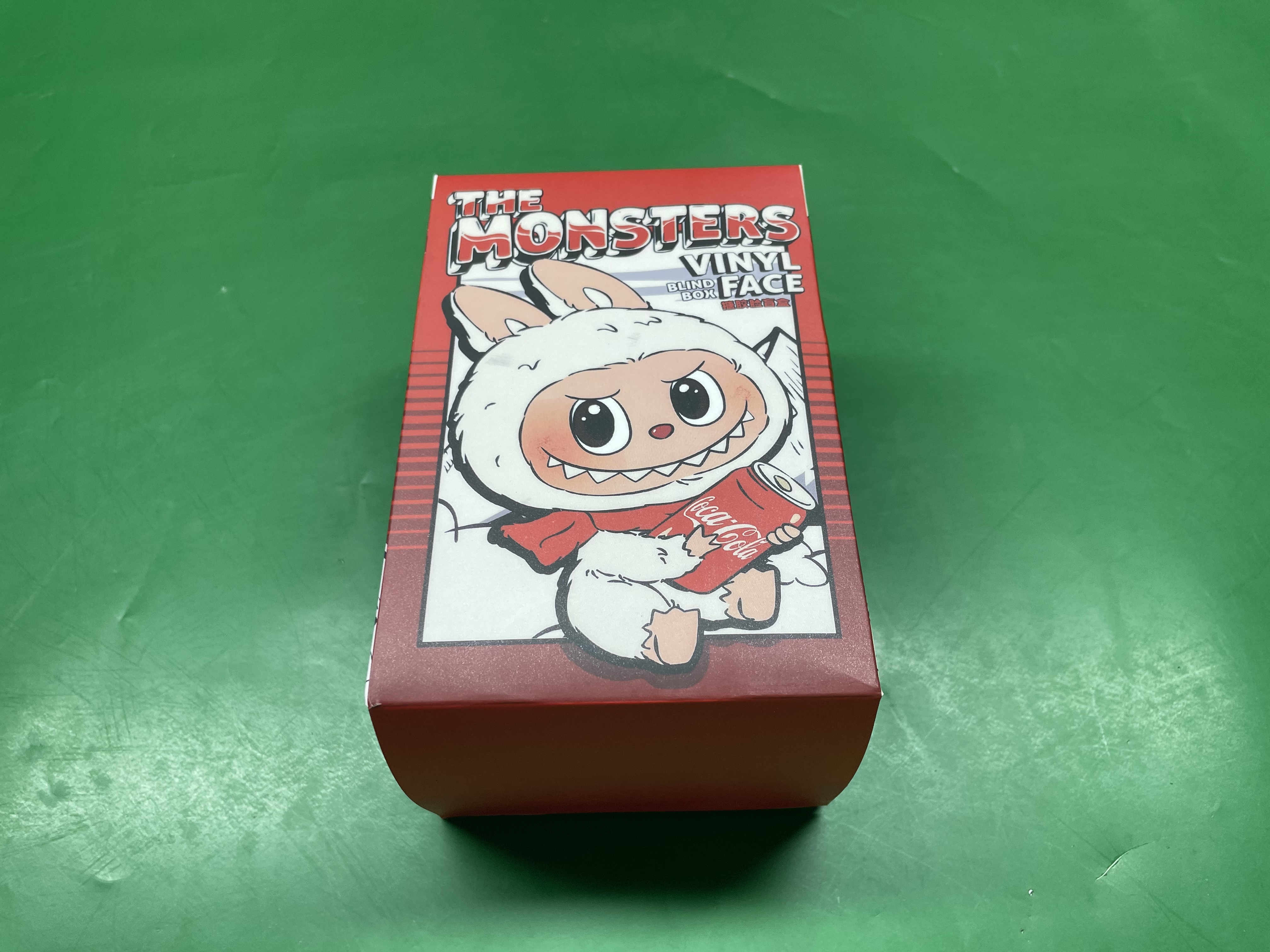 可乐拉布布三代心动马卡龙可乐系列搪胶盲盒毛绒玩具潮玩手办盲盒 — foto QC 1